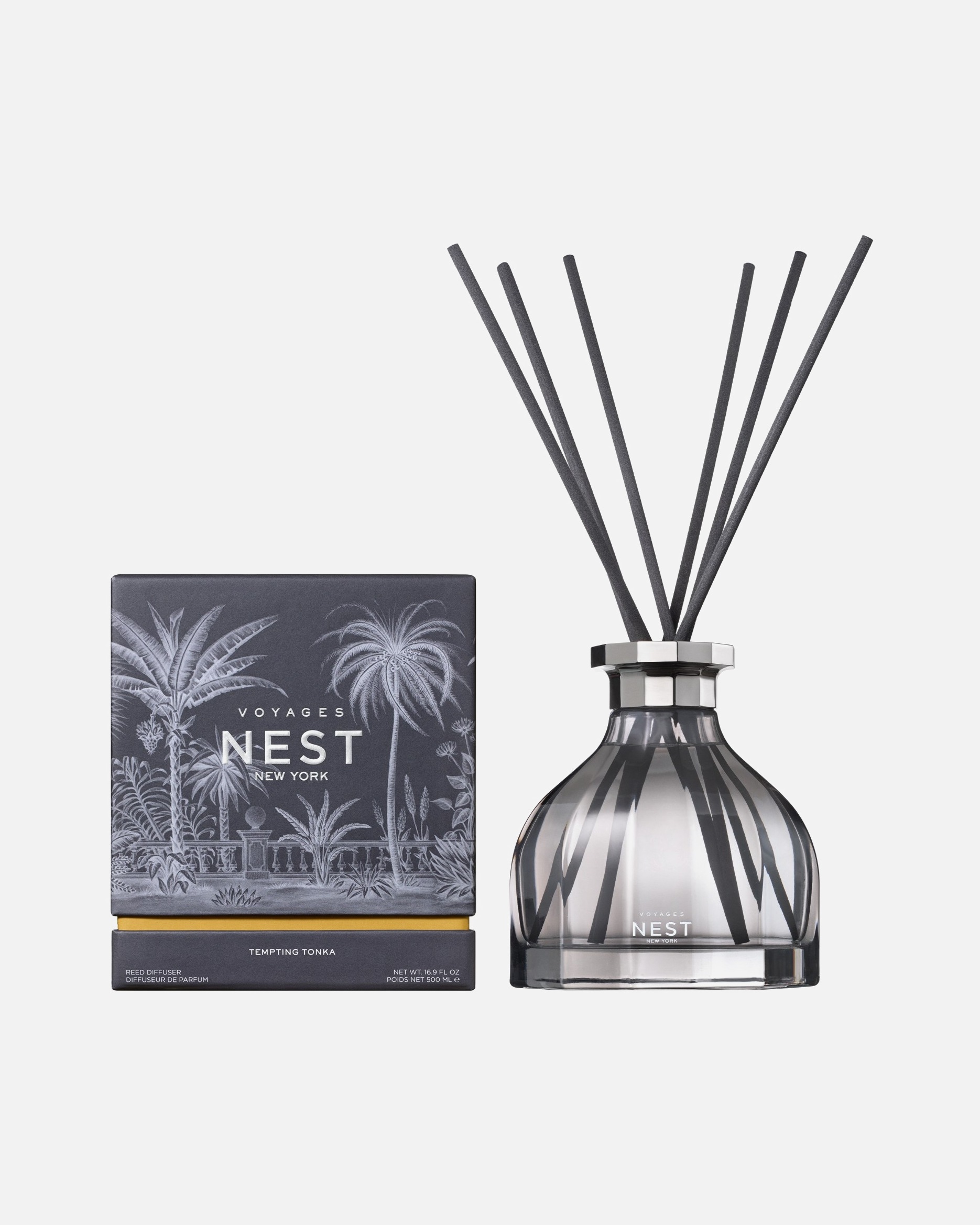 Ambientador para Unisex NEST NEW YORK Default Brand Line Voyages Tempting Tonka Reed Diffuser 500 ml