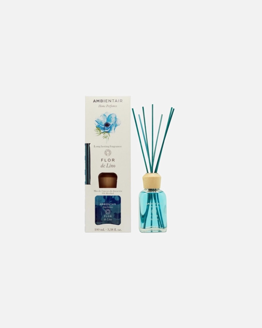 Ambientador para Mujer Ambientair Home Perfumes Mikado Flor de Lino 100 ml