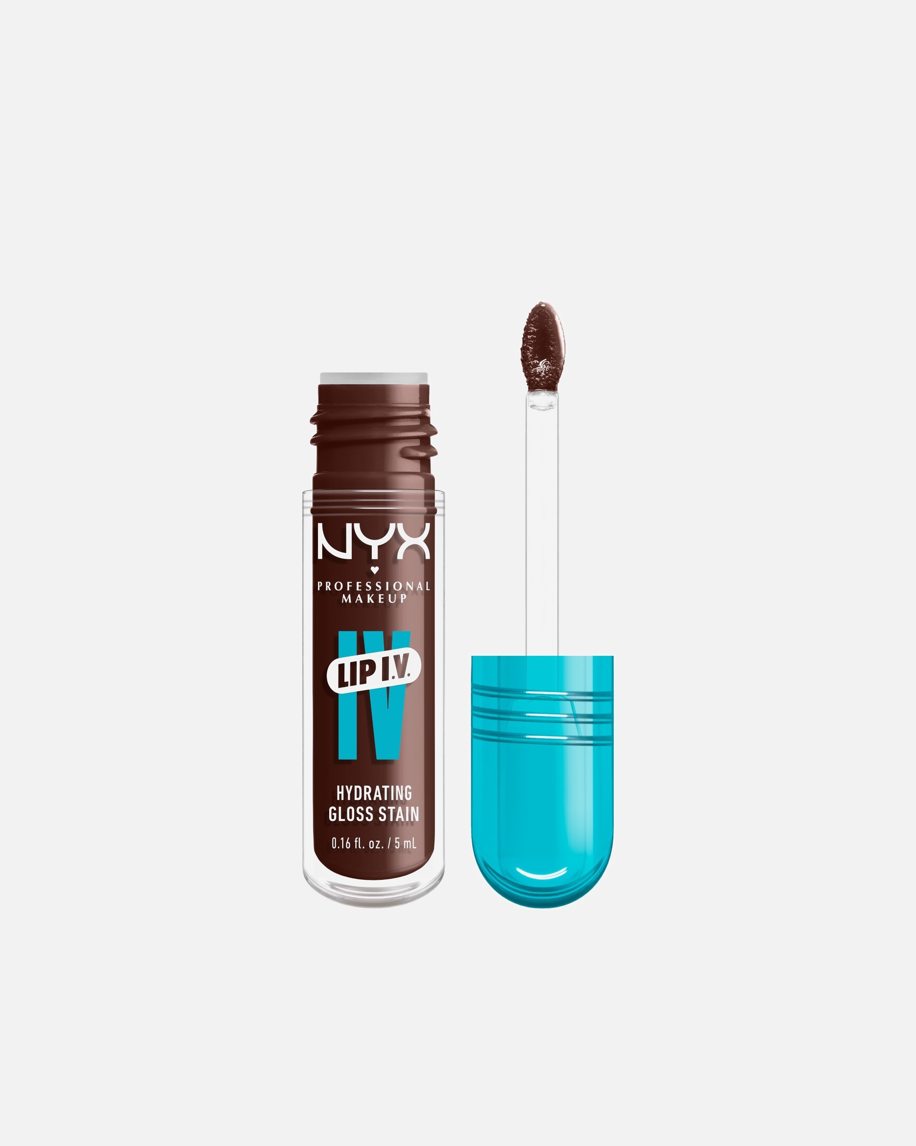 Brillo de labios para Unisex NYX Professional Makeup Lip IV Hydrating Gloss Serum 06 - ESPRESSO SOAK