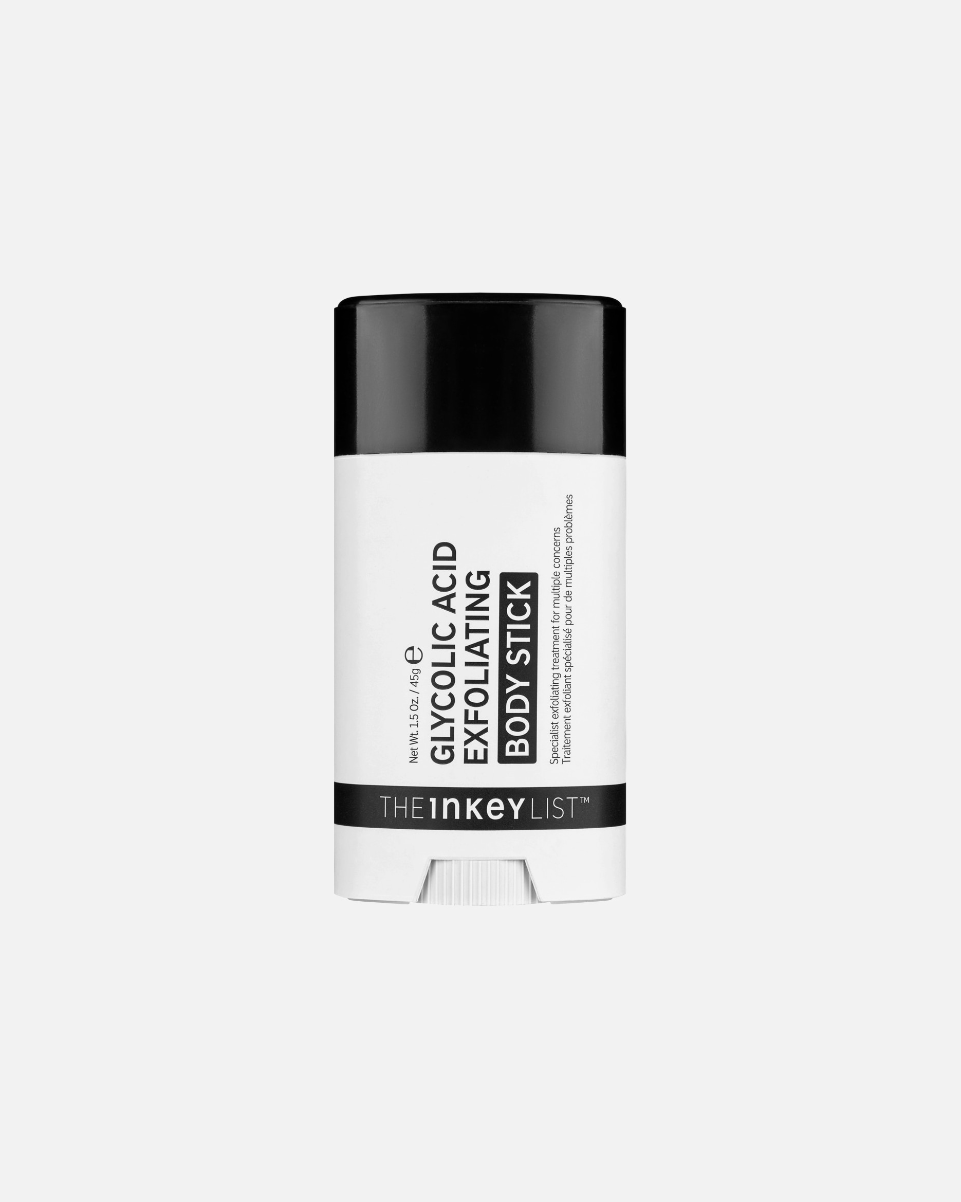 Exfoliante corporal para Unisex The INKEY List Stick exfoliante para el cuerpo con ácido glicólico 45 g