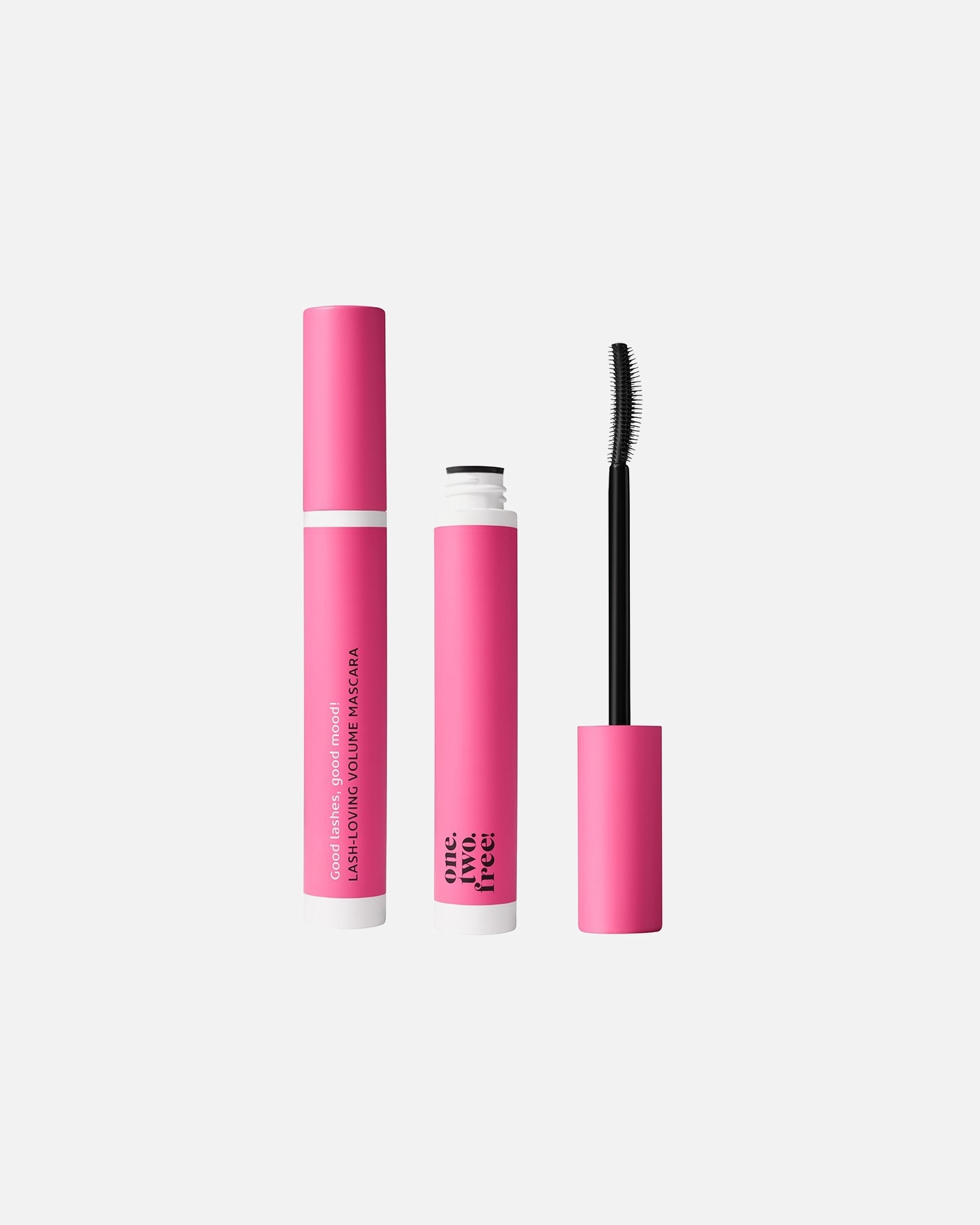 Máscara para Unisex one.two.free! Lash-Loving Volume 1 - BLACK