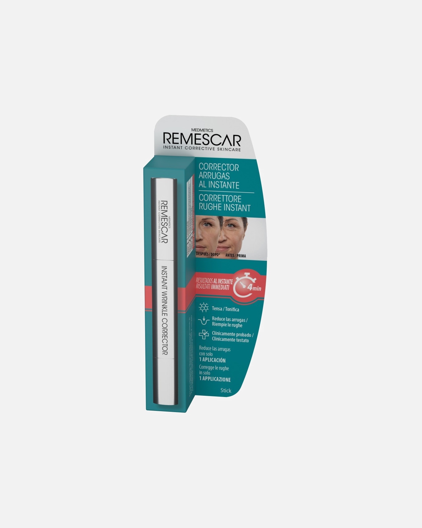 Cuidado antienvejecimiento para Mujer REMESCAR Corrector De Arrugas 4 ml