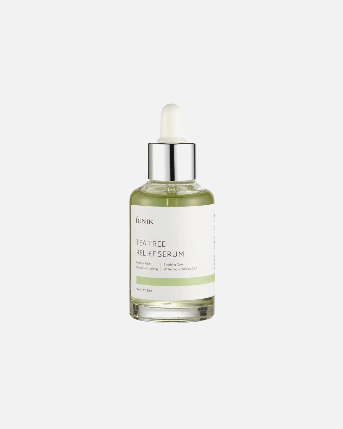 Suero hidratante para Unisex iUnik Tea Tree Relief Serum 50 ml