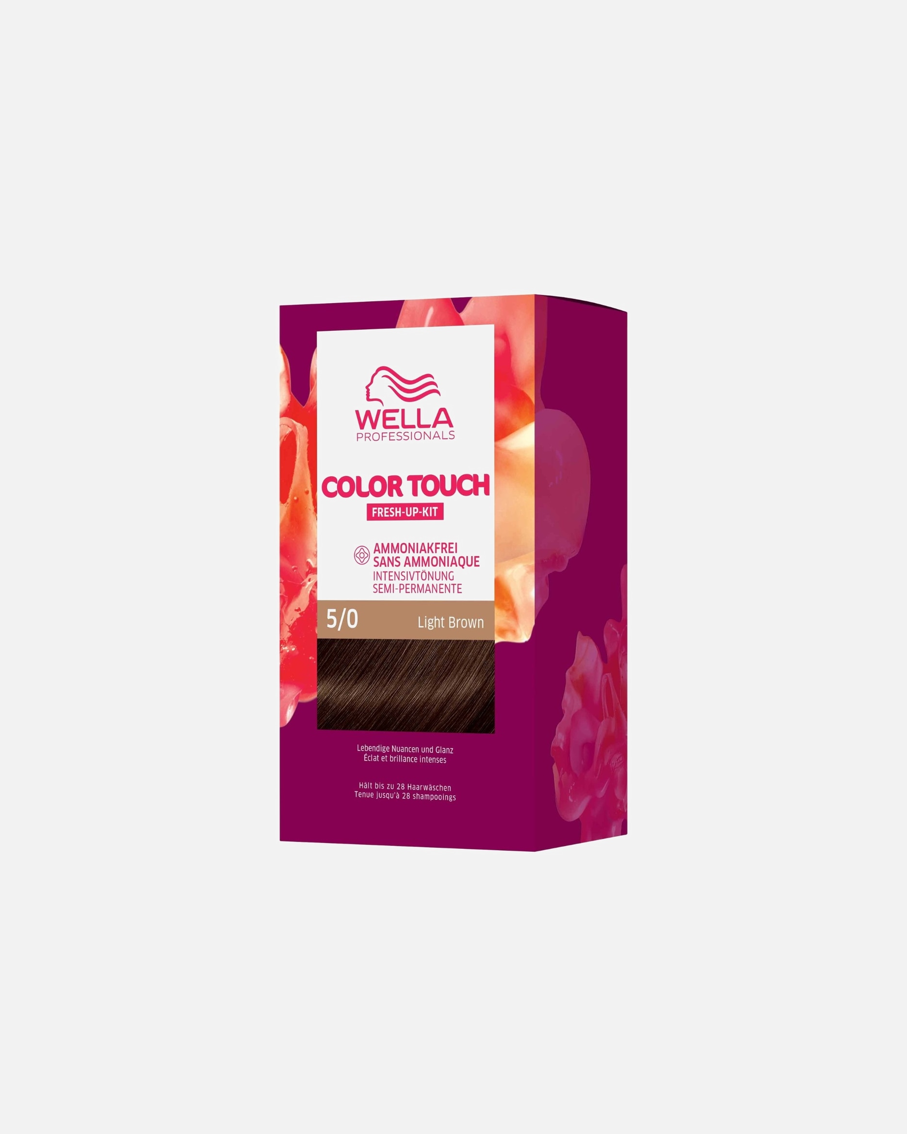 Tinte Capilar para Unisex Wella Professionals Color Touch Kit de refresco No. 5/0 - Light Brown
