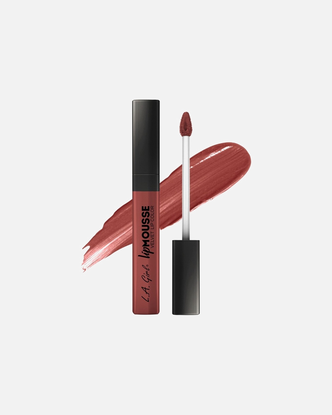 Brillo de labios para Mujer L.A. Girl Labial Líquido Lip Mousse LOWKEY