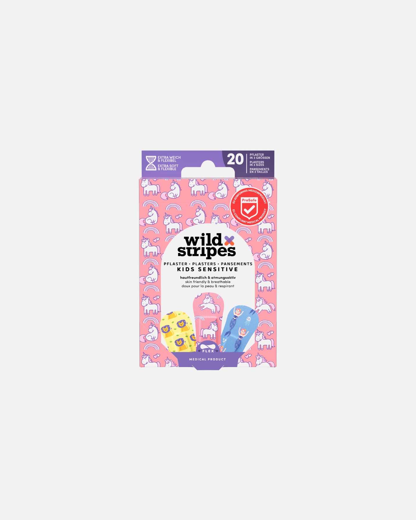 Accesorios de tratamiento para Unisex Wild Stripes Default Brand Line Kids Sensitive 1 Pieza