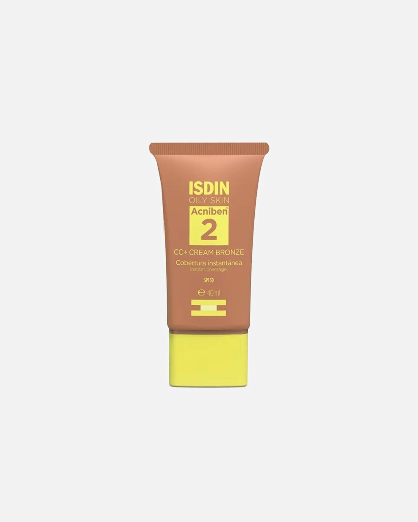 Crema CC para Unisex ISDIN ACNIBEN CC CREAM cobertura instantánea SPF30 Light