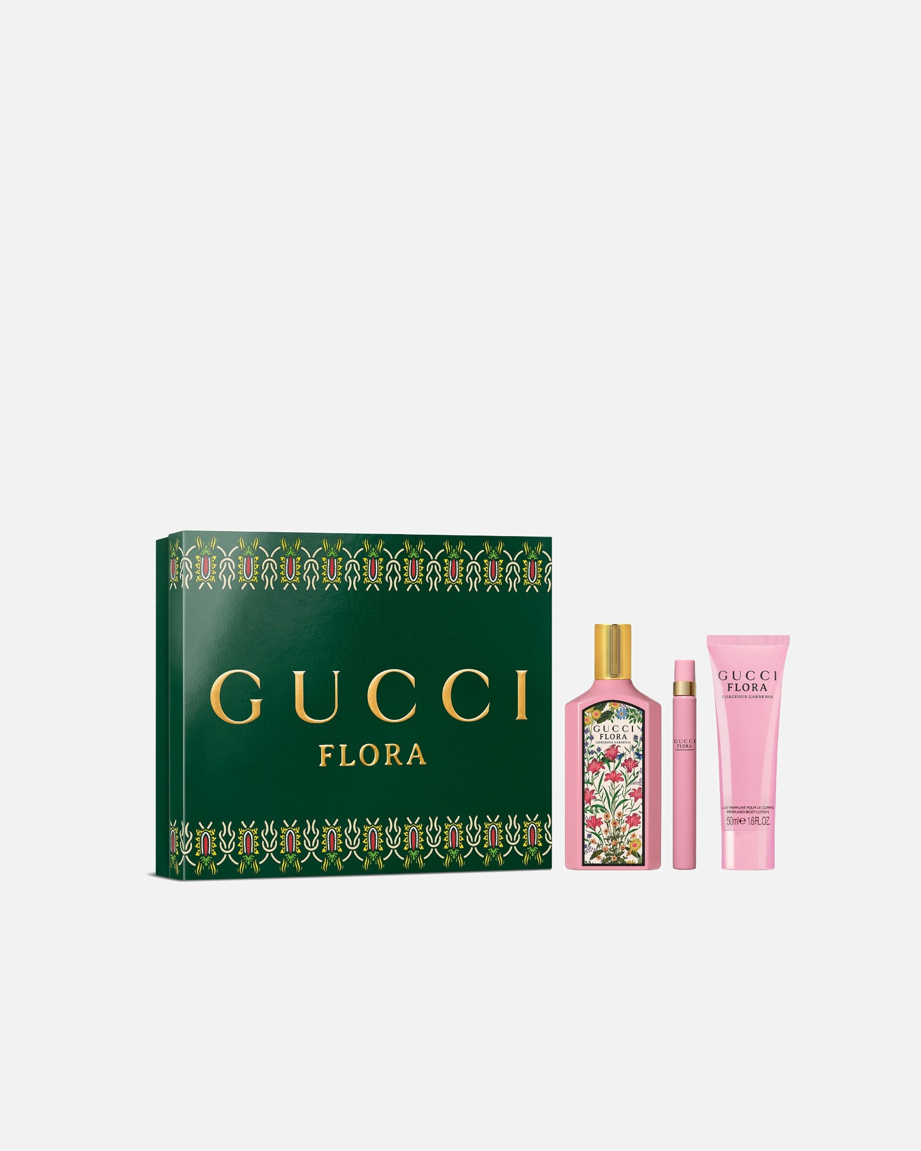Set de fragancia para Mujer Flora by Gucci Gorgeous Gardenia Estuche 1 Pieza