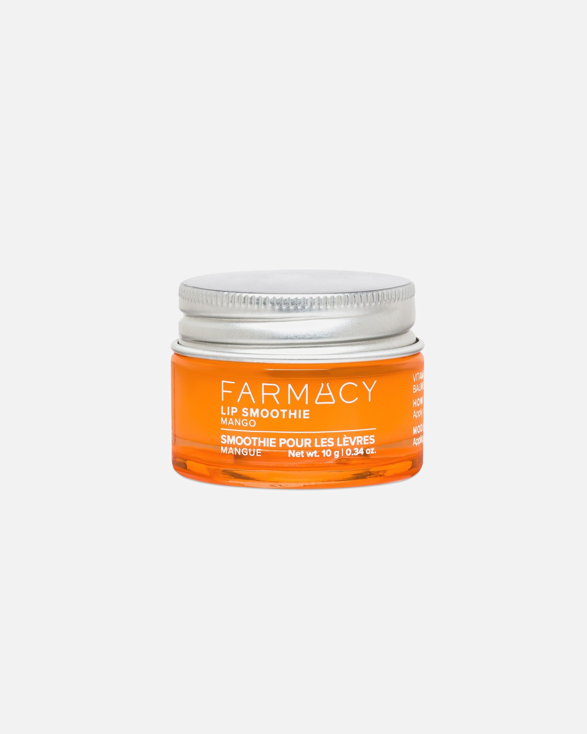 Bálsamo labial para Unisex FARMACY Lip Smoothie Mango Vitamina C + Péptido 10 ml