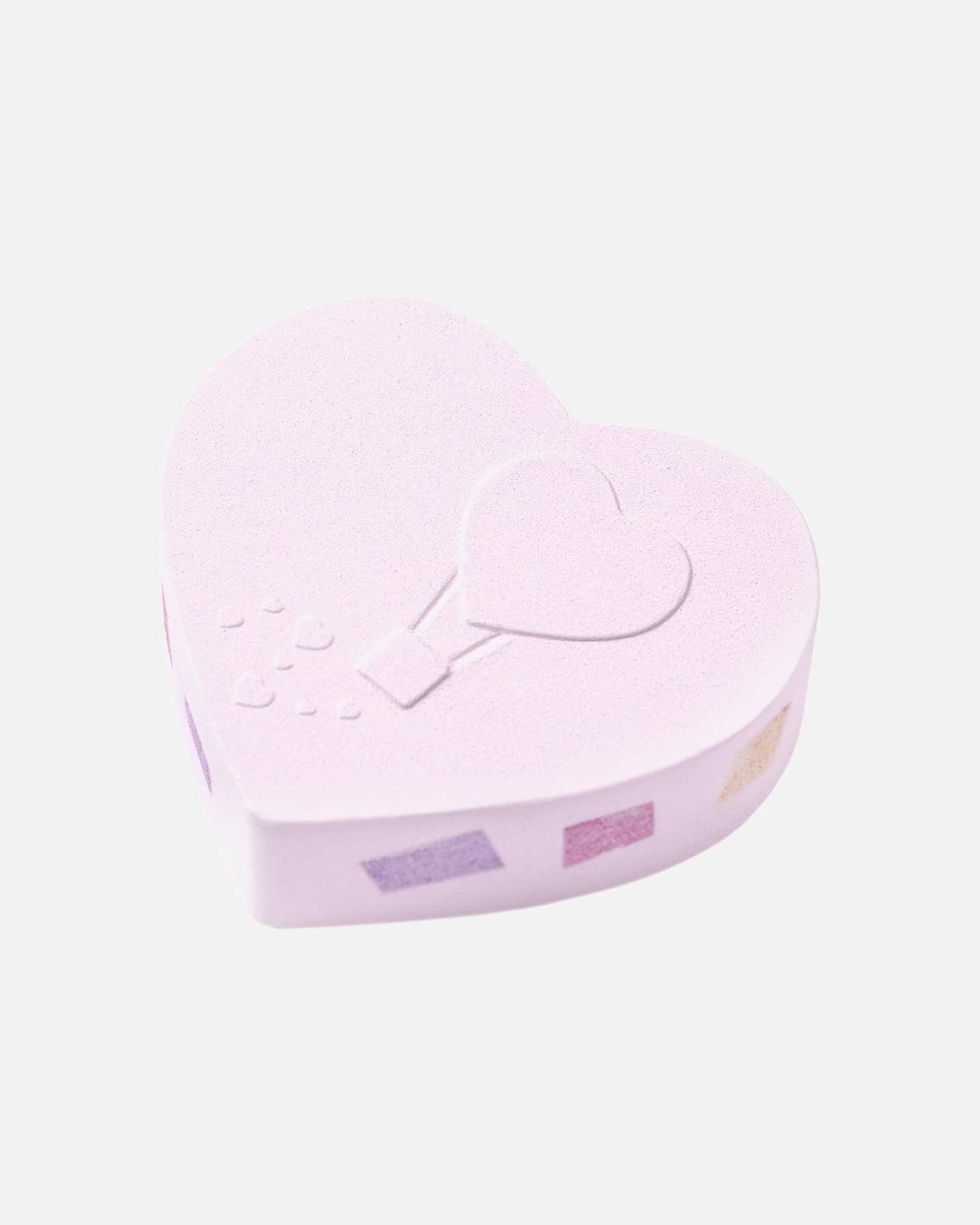 Aceite de baño para Unisex Douglas Collection Seasonal Rainbow Heart Bath Fizzer 120 g