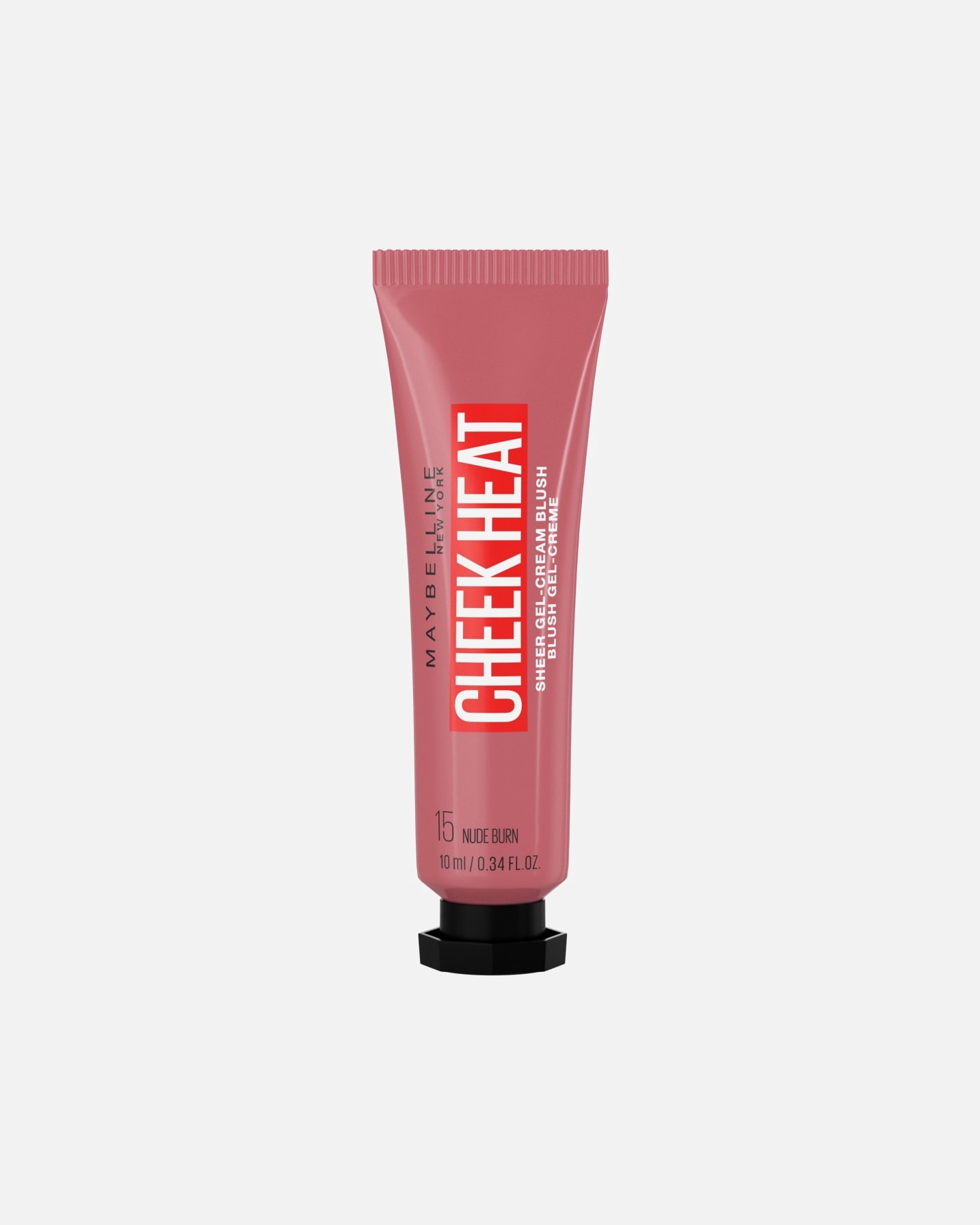 Colorete para Unisex Maybelline Cheek Heat 15, Nude