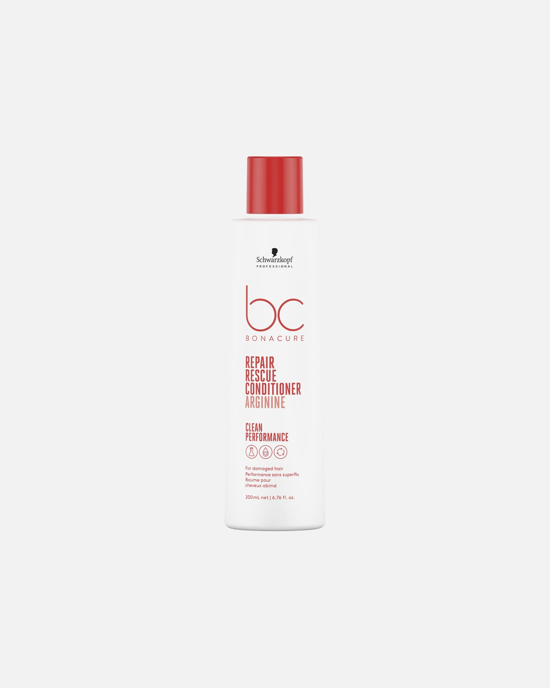 Acondicionador capilar para Unisex Schwarzkopf Professional BC BONACURE Repair Rescue Arginine BC Clean Bálsamo reparador de rescate 200ml 200 ml