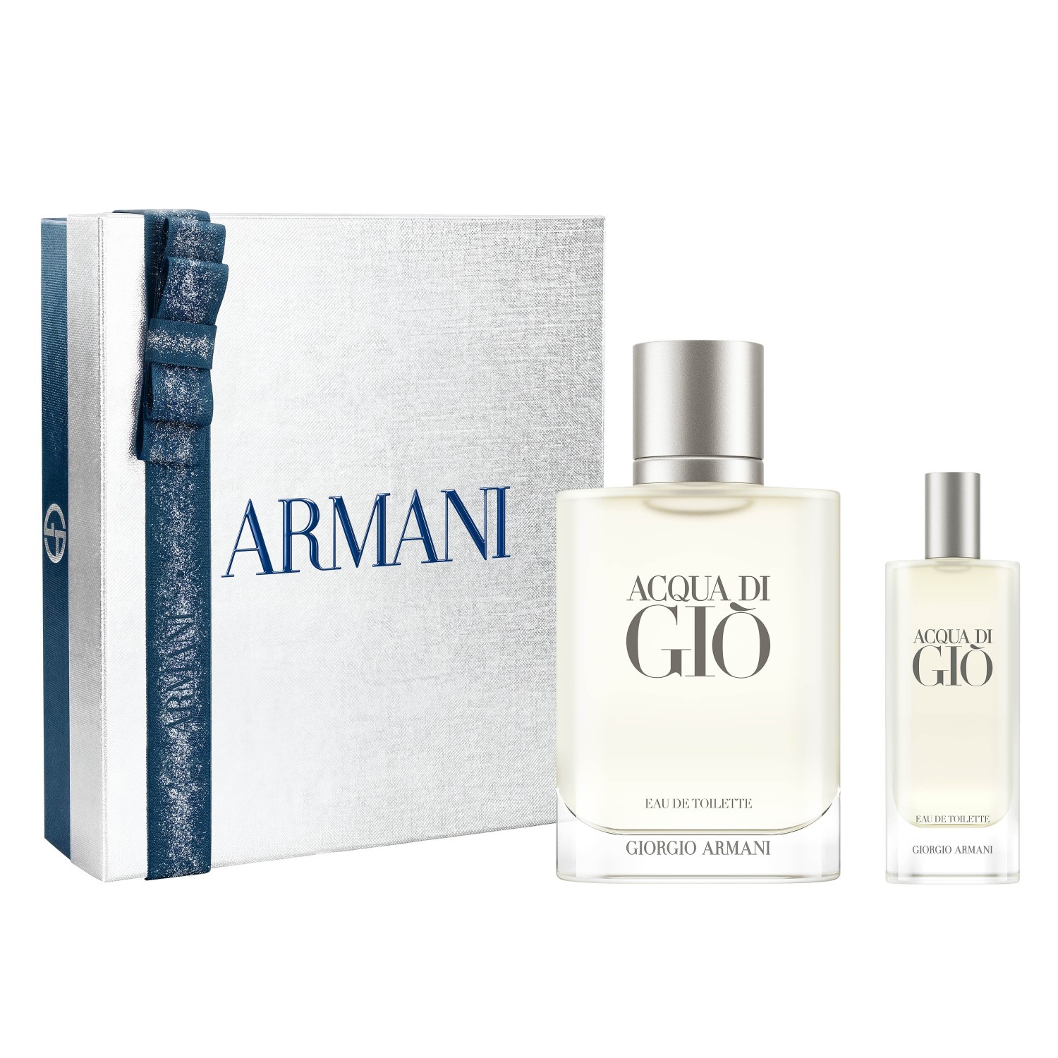 Armani Acqua di Giò Gift Set Navidad 2026 Gift Set — textura e acabamento