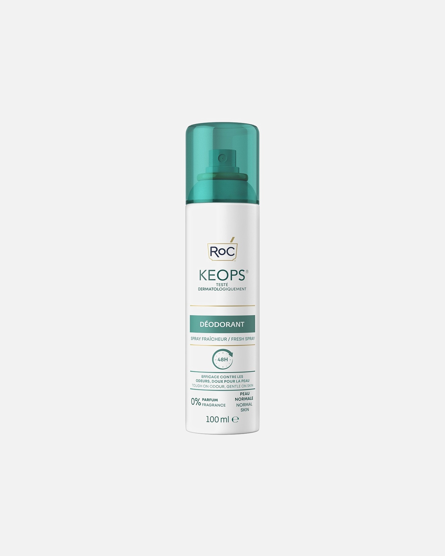 Desodorante para Unisex RoC Keops Spray Fresh 100 ml