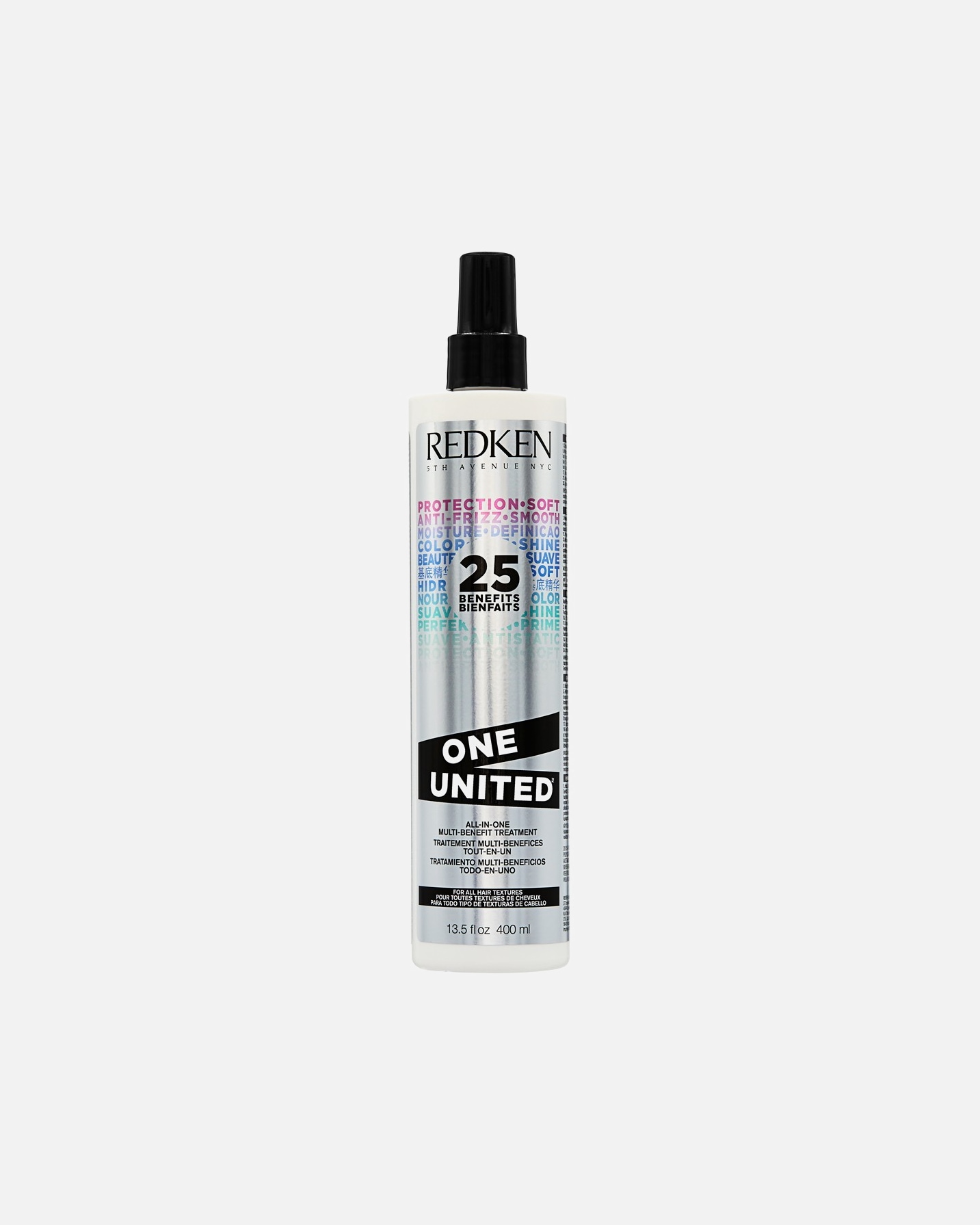 Acondicionador sin enjuague para Unisex Redken One United 25 Beneficios Spray 400 ml