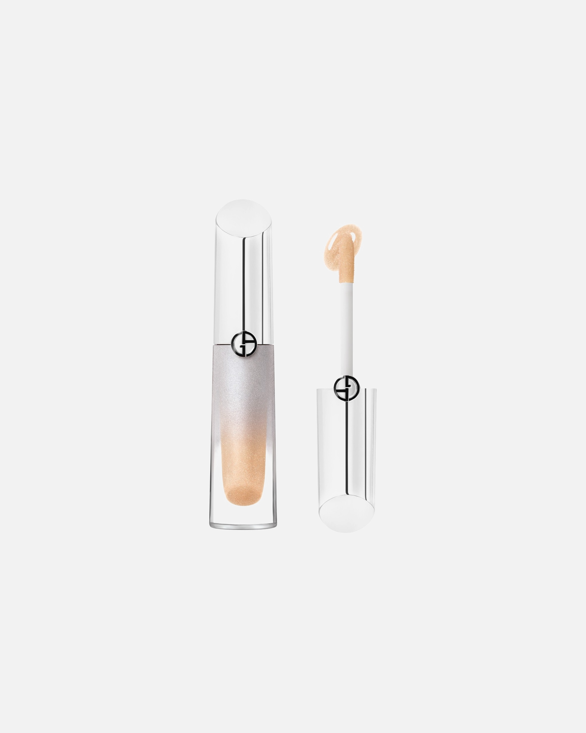 Brillo de labios para Unisex Armani Prisma Glass Icy Plumper 31 Golden Ice