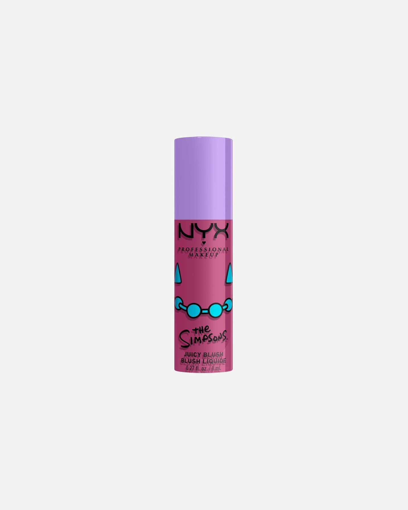Colorete para Unisex NYX Professional Makeup Saucy Sisters Fórmula Vegana Ultra Hidratante LAVENDAR SAAS