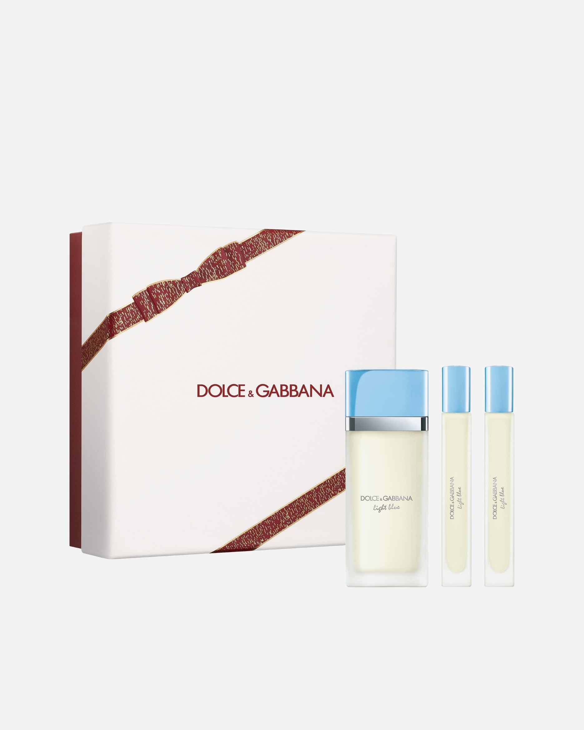 Set de fragancia para Mujer Dolce&Gabbana Light Blue Set de regalo Eau de Toilette Mini Trio 1 Un
