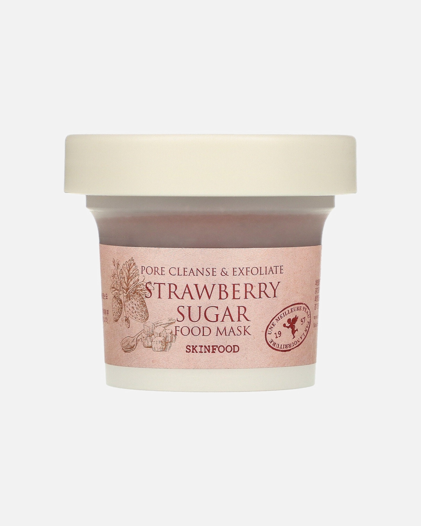 Tratamiento para manos y pies para Unisex SKINFOOD Strawberry Sugar Food Mask 120 GR