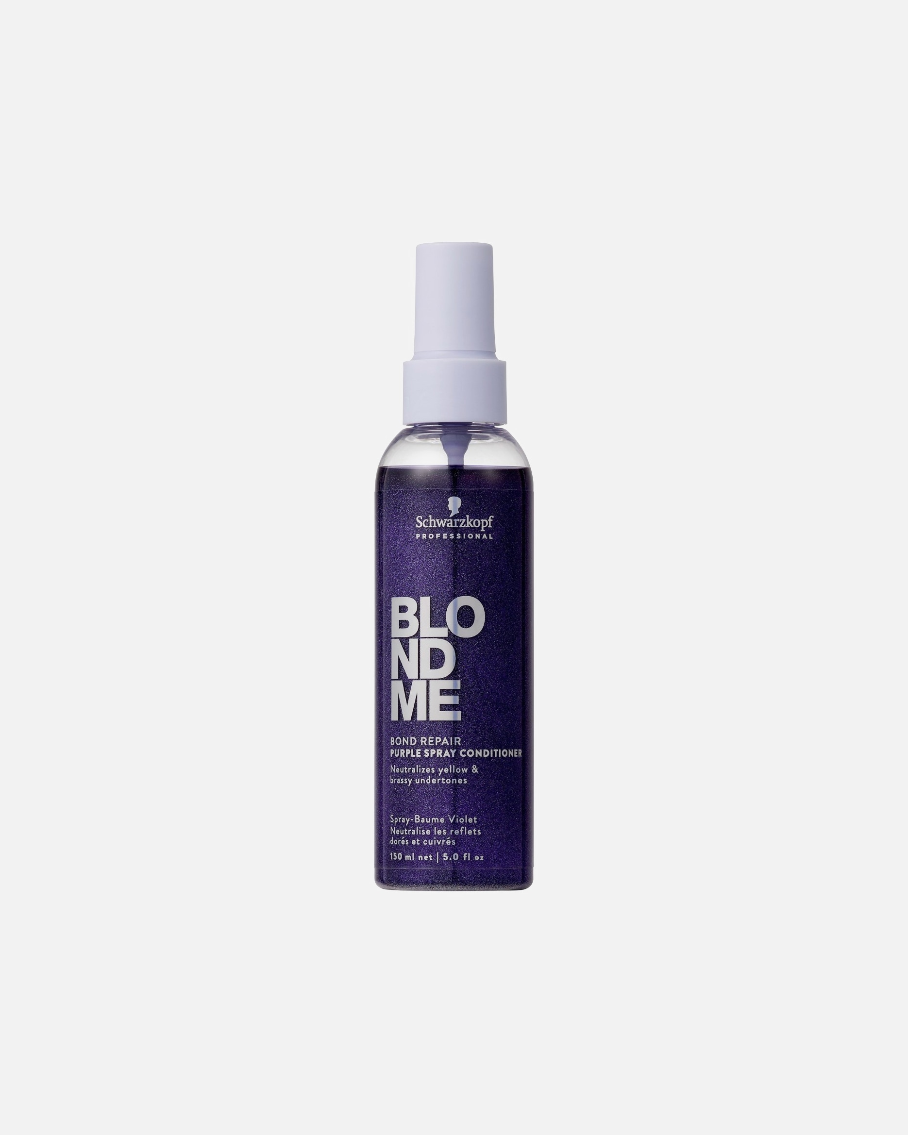 Acondicionador sin enjuague para Unisex Schwarzkopf Professional BlondMe Bond Repair Purple Spray 150 ml