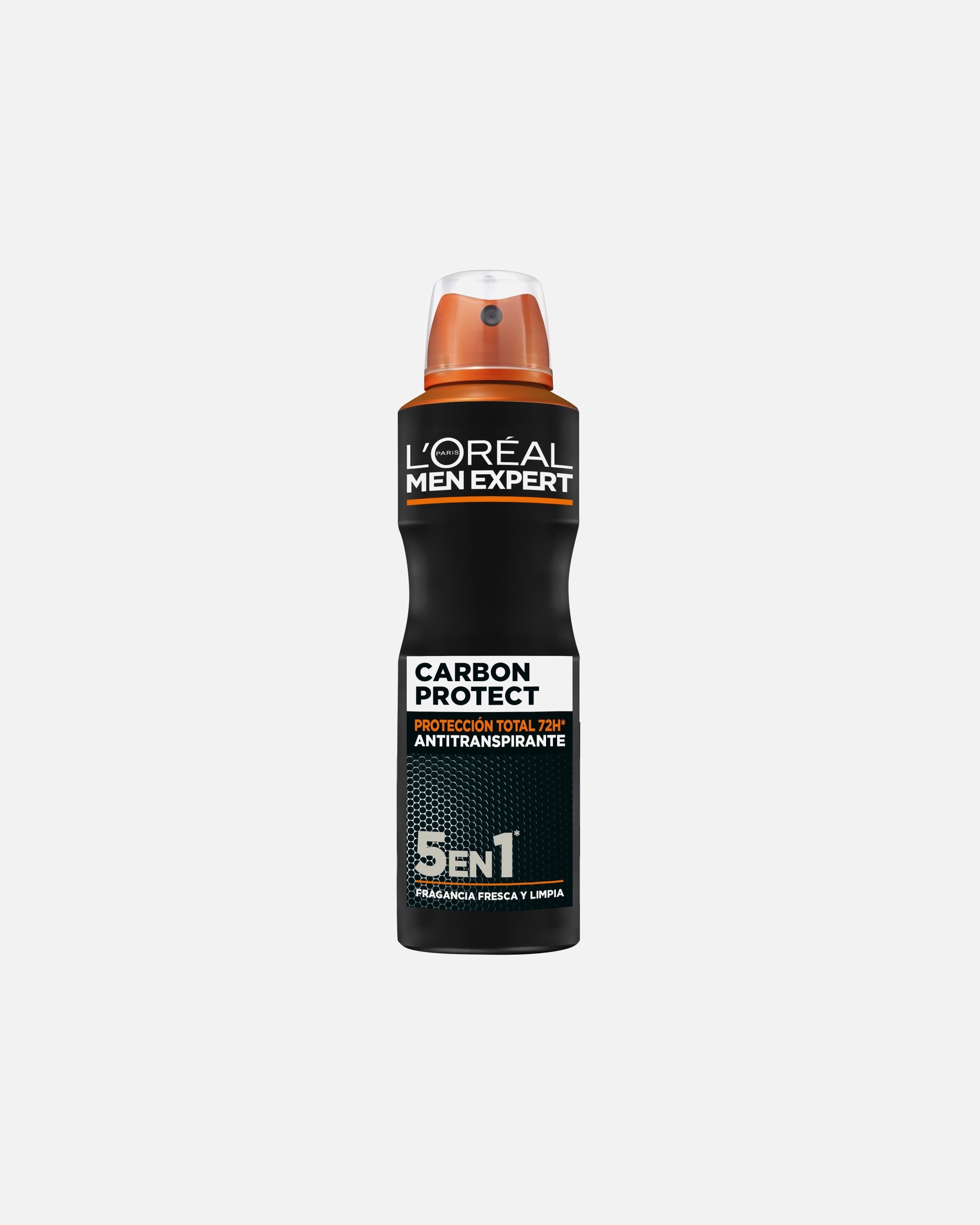 Desodorante para Hombre L´Oréal Men Expert Carbon Protect Spray Protección Total 150 ml