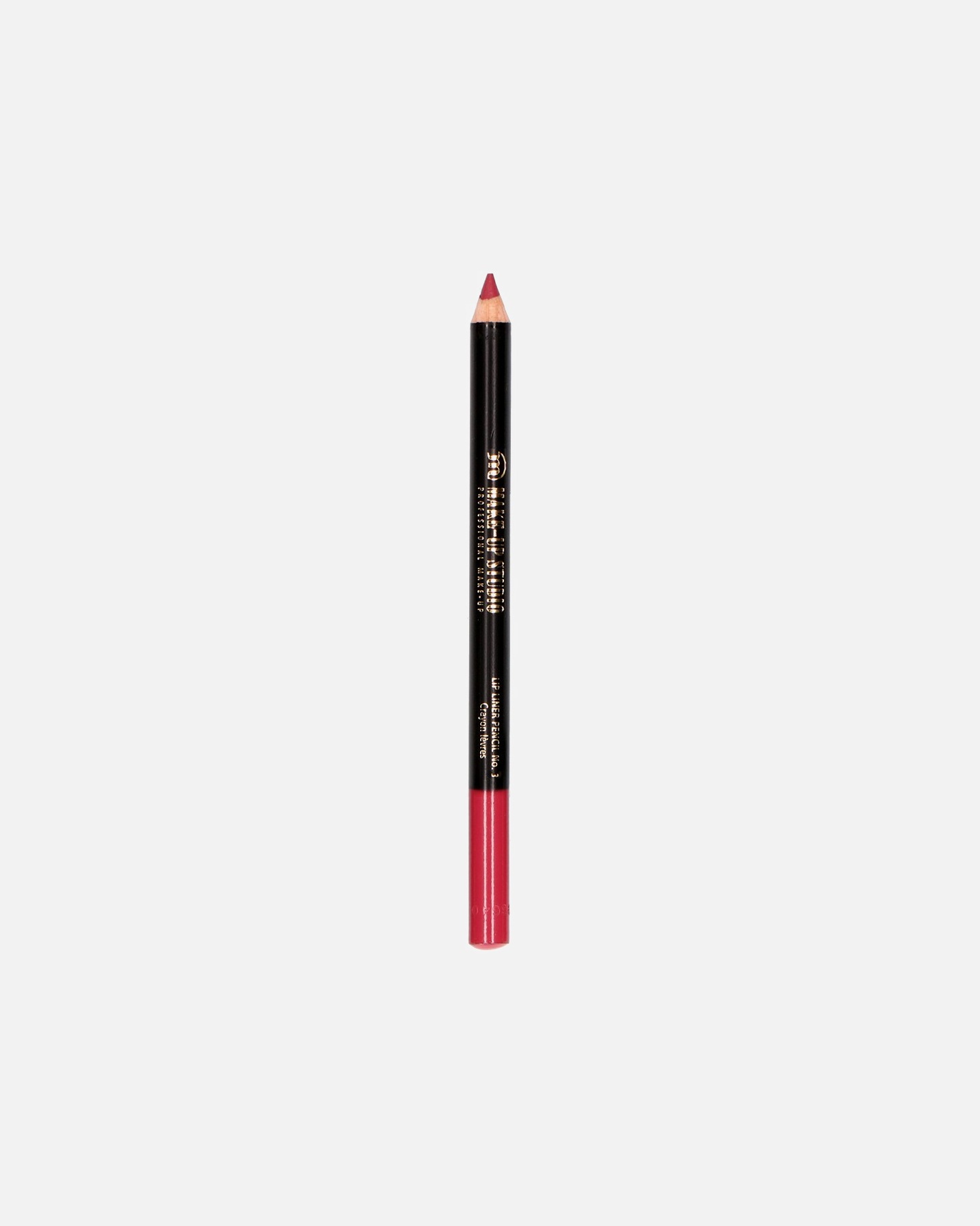 Delineador de labios para Unisex Make-up Studio Eye Pencil Natural Liner 3, Berry Red