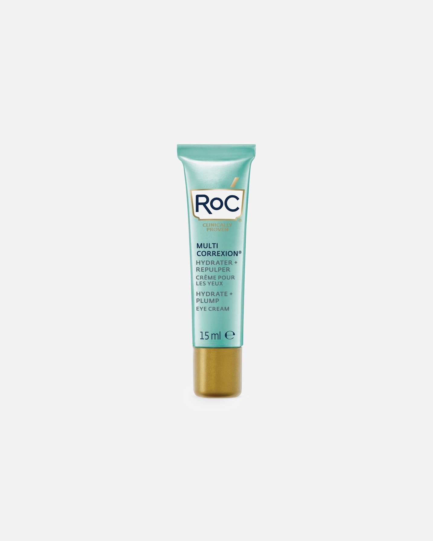 Crema para los ojos para Unisex RoC Hydra + Plump Crema 15 ML