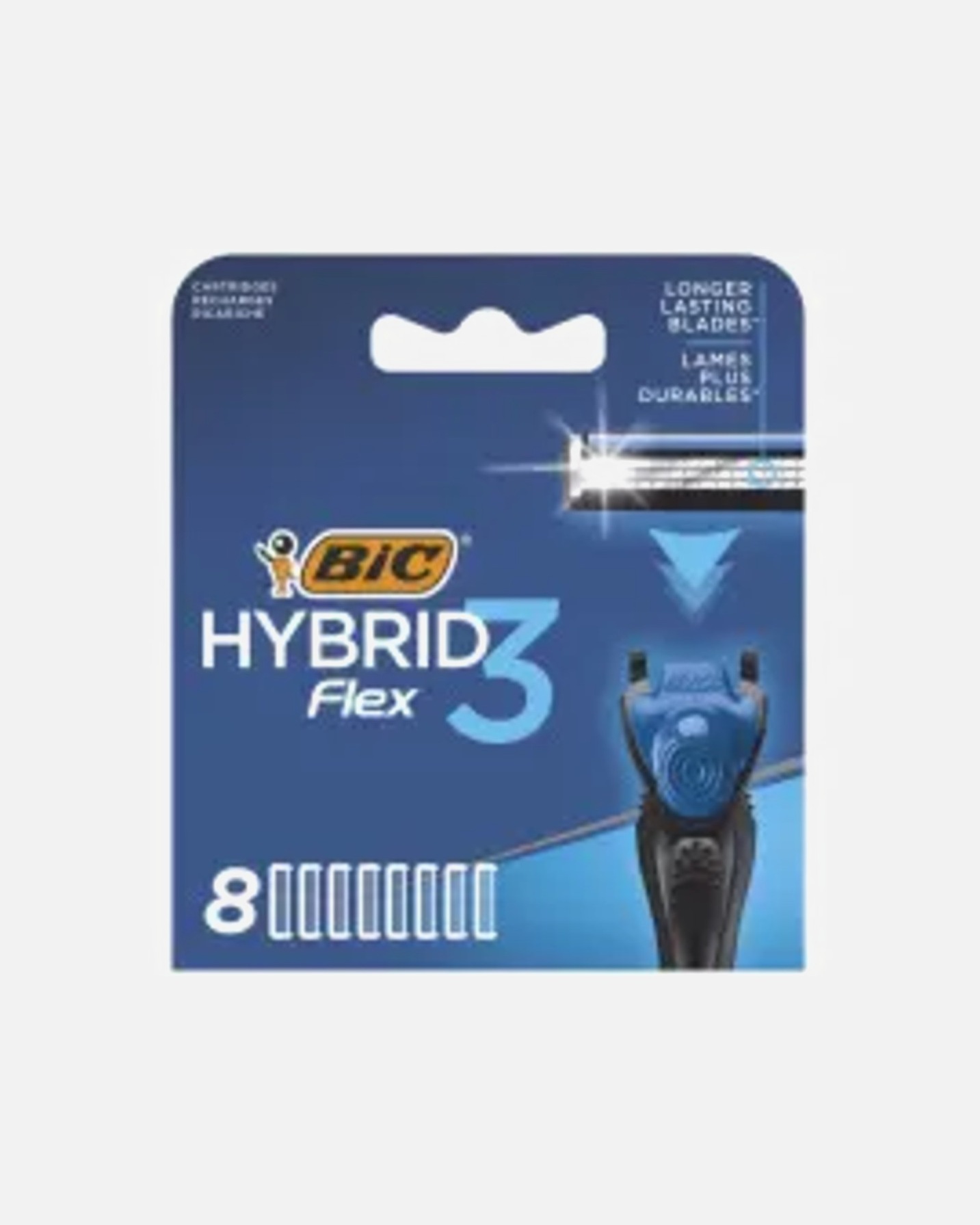 Maquinilla de afeitar para Unisex Bic Hybrid Flex 1 Pieza