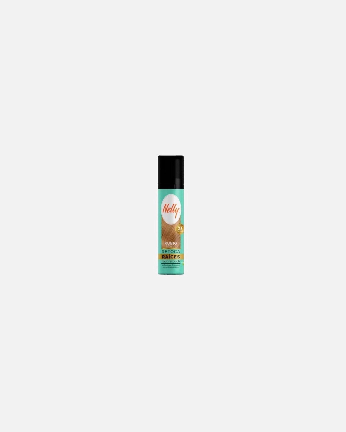 Tinte Spray para Unisex Nelly Retoca Raíces Rubio 75 ml