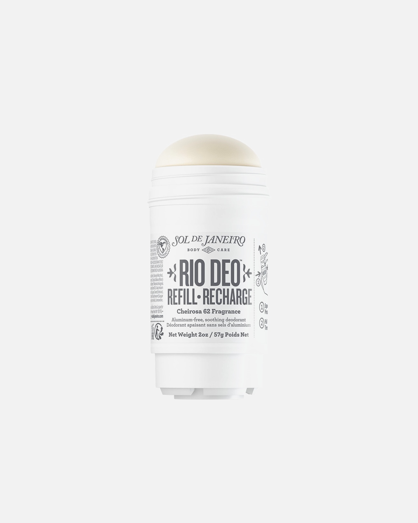 Desodorante para Unisex Sol de Janeiro Bum Bum Rio Deo Cheirosa 62 57 g - Refill