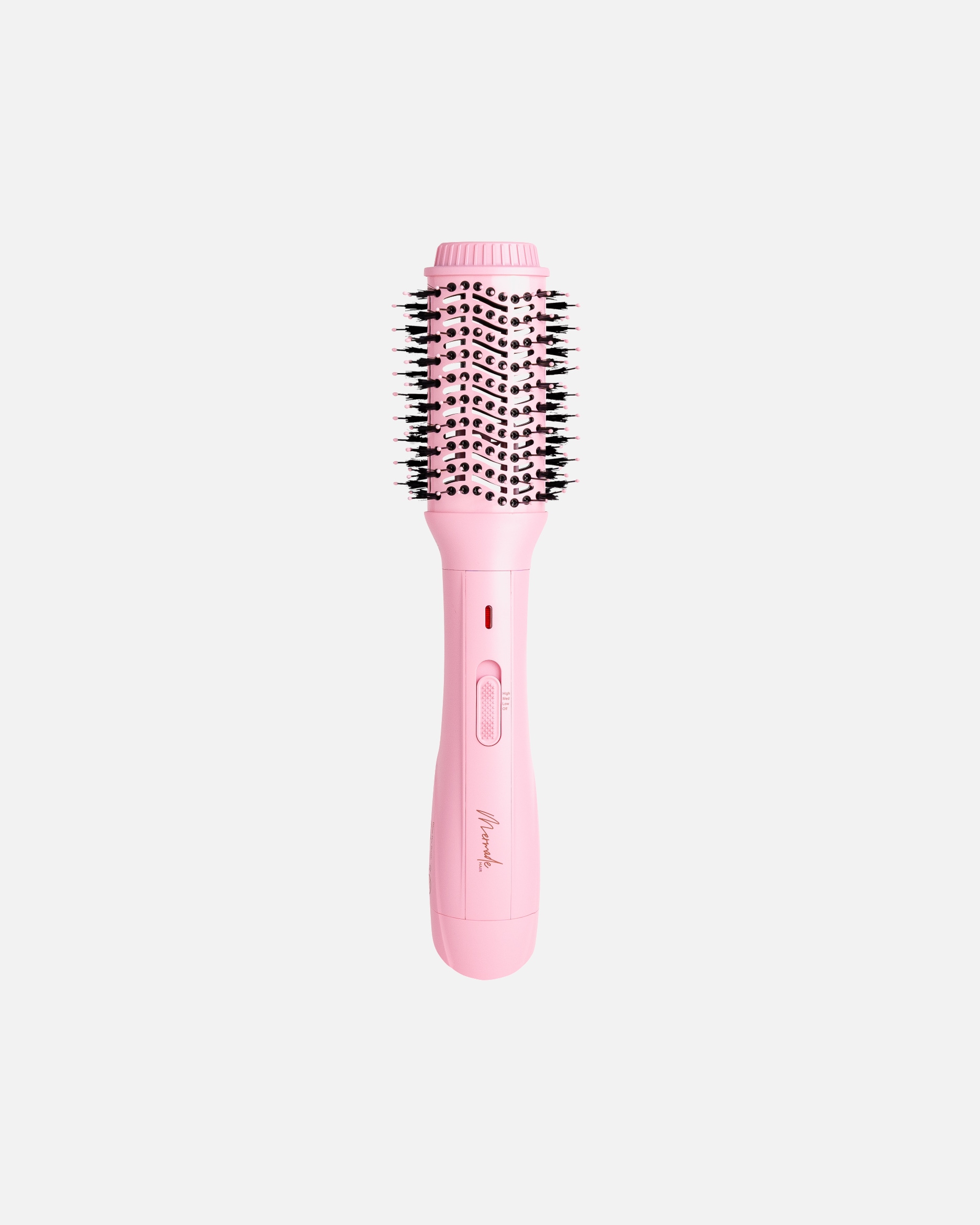 Rizador de pelo para Unisex Mermade Hair Blow Dry Brush Black 51Gr PINK