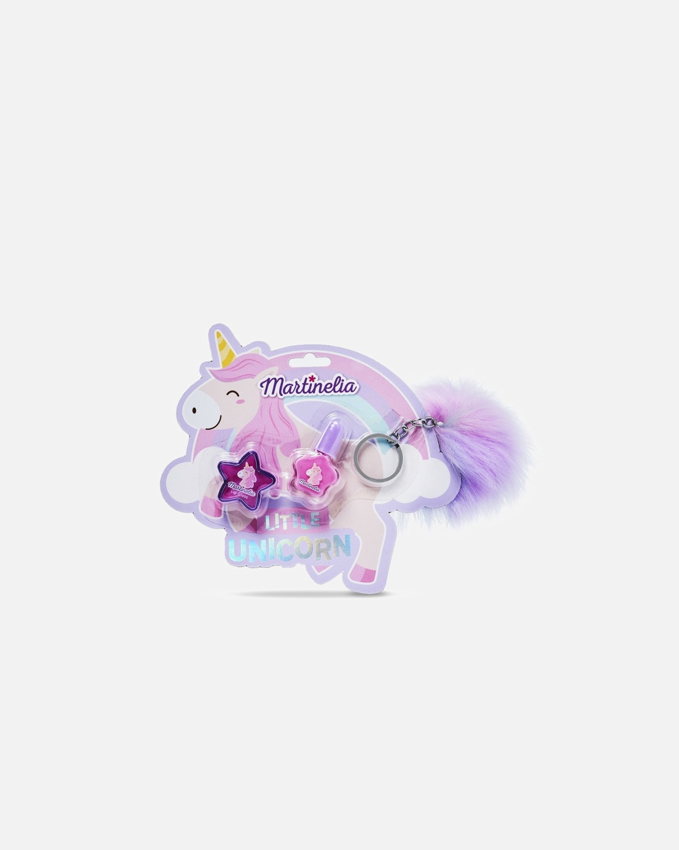 para Unisex Martinelia Estuche Little Unicorn Key Chain 1 Pieza