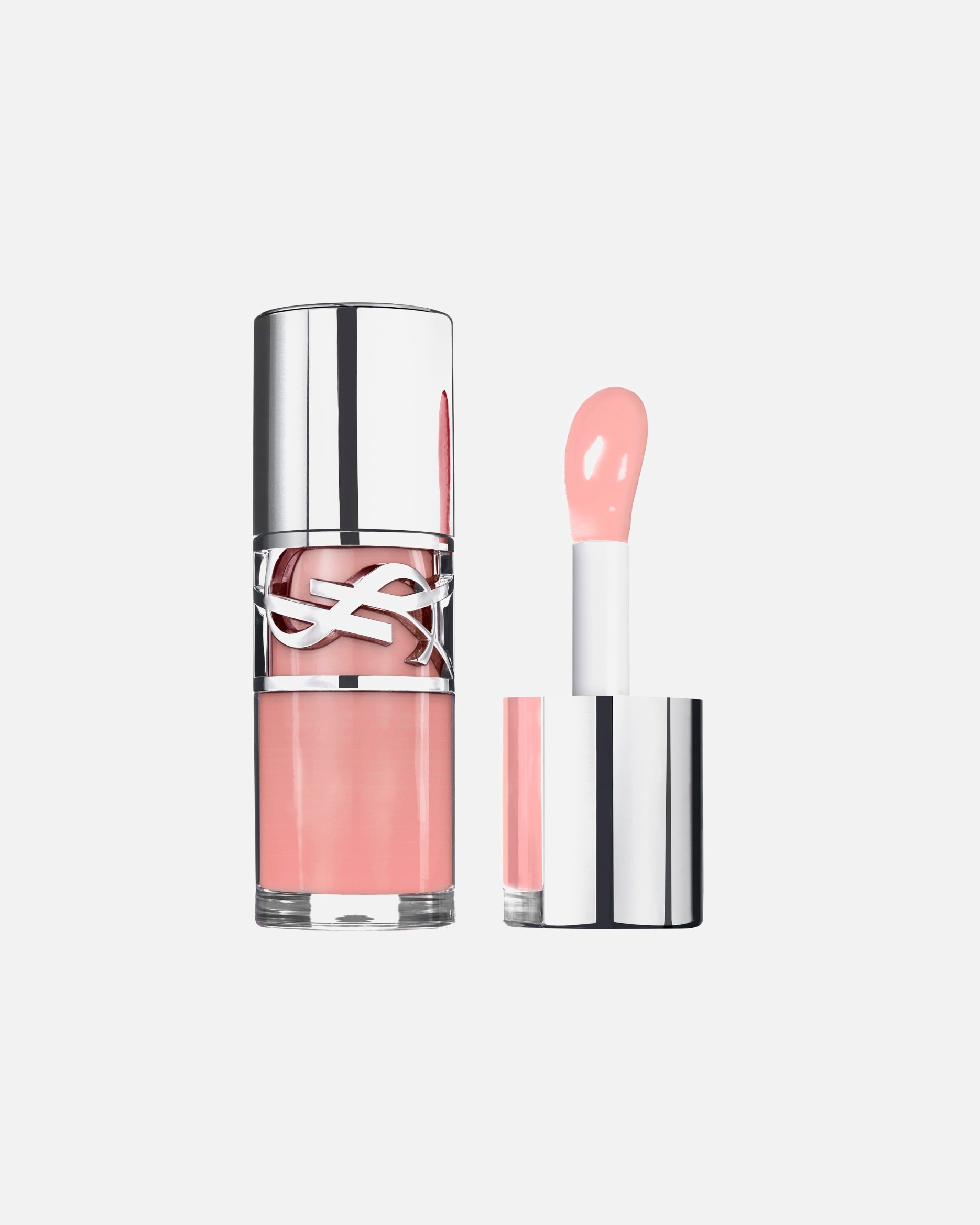 Brillo de labios para Unisex Yves Saint Laurent Loveshine Plumping Lip Oil Gloss Nude Lucky Moonstone