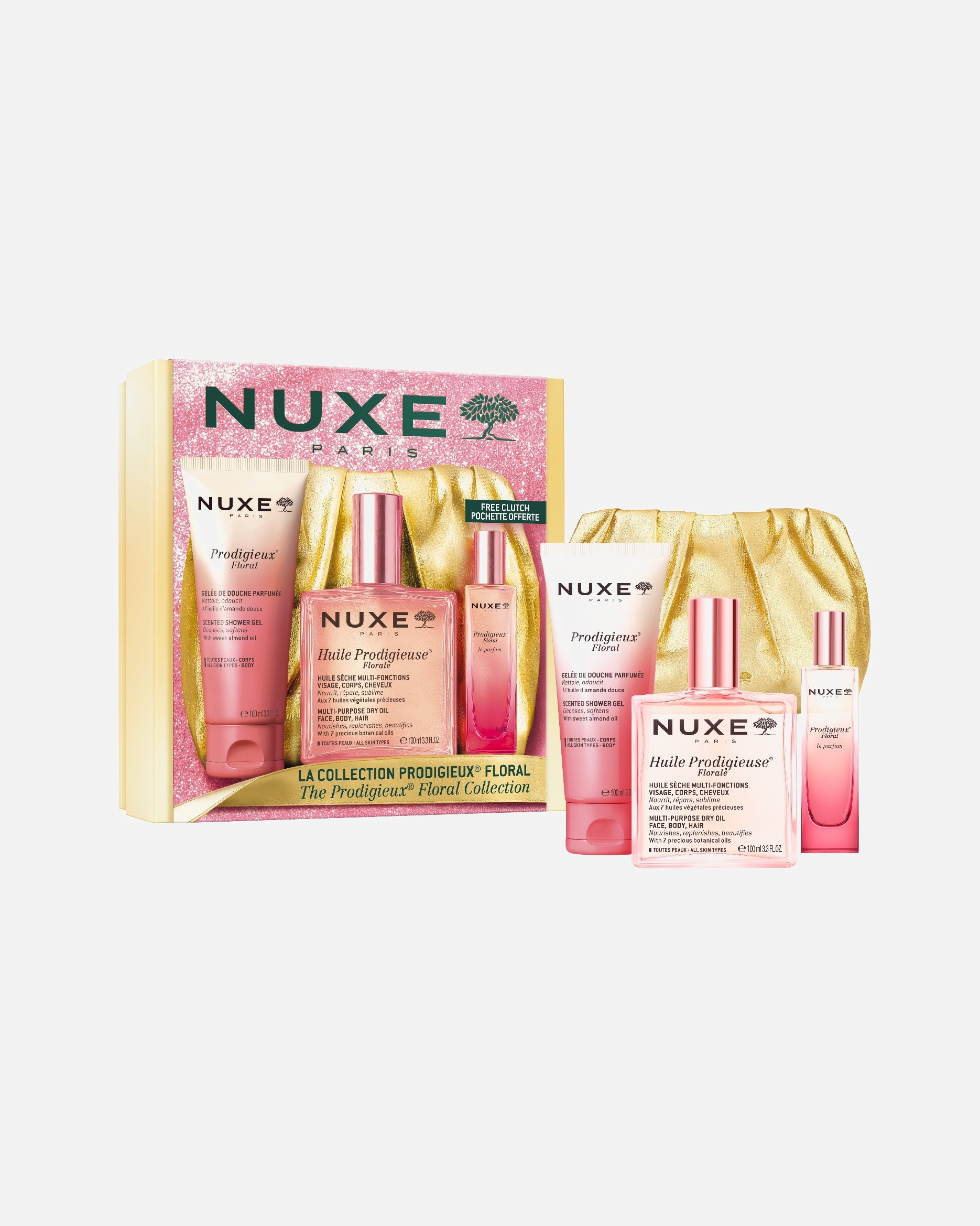 Cofre higiene personal para Unisex NUXE Prodigieux® Floral Collection Estuche de Navidad 1 Pieza