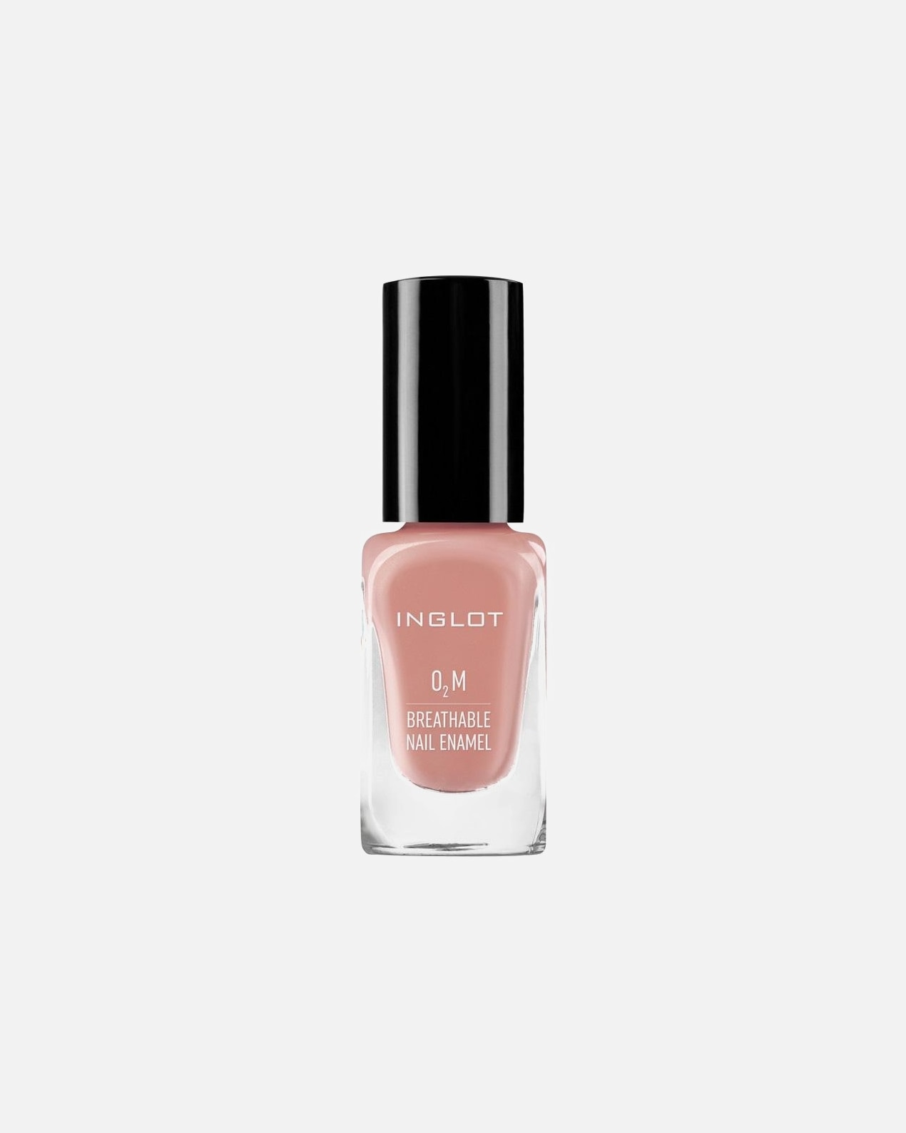 Laca de uñas para Unisex Inglot Esmalte Transpirable O2M 676, Nude