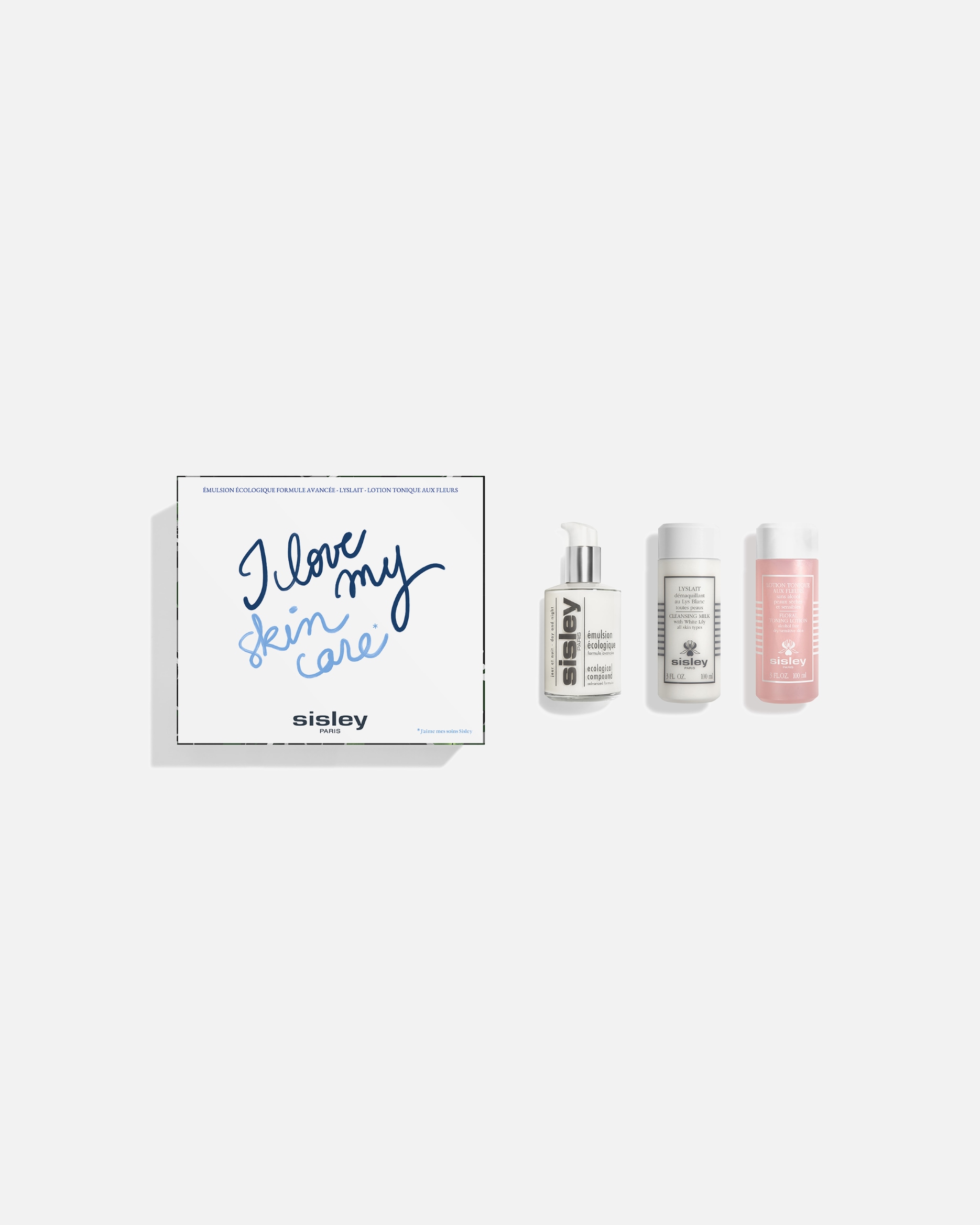 Set de tratamiento facial para Unisex Sisley Essentials Set 1 Pieza