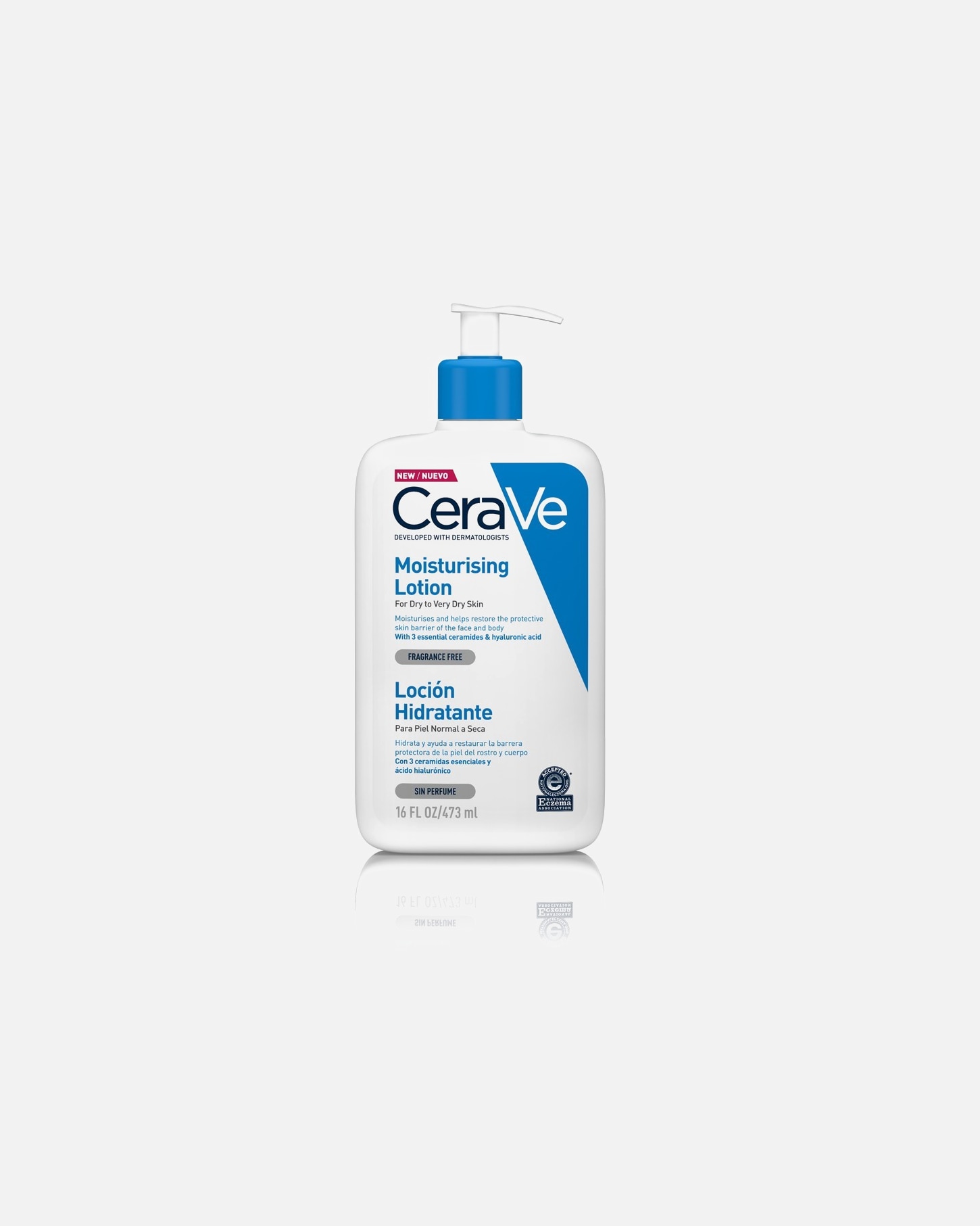 Leche corporal para Unisex CeraVe FÓRMULA LIGERA ENRIQUECIDA CON ÁCIDO HIALURÓNICO 473 ml