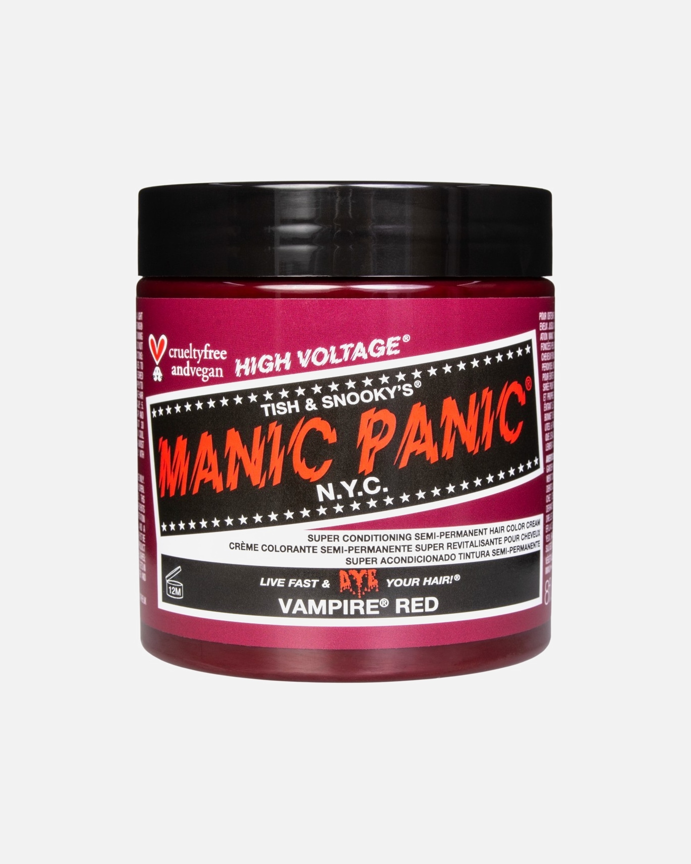 Tinte capilar para Unisex Manic Panic Vampire Red 237 ml