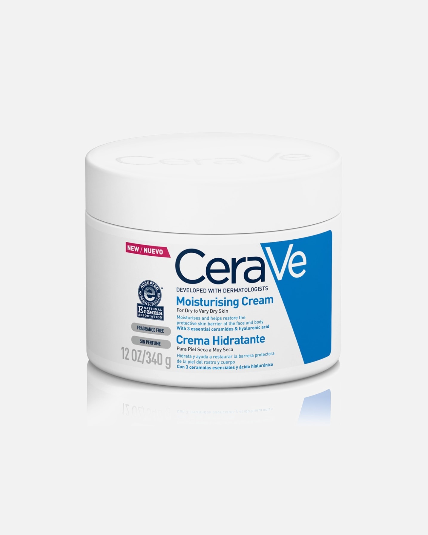 Manteca corporal para Unisex CeraVe HIDRATANTE CON ÁCIDO HIALURÓNICO 340 g