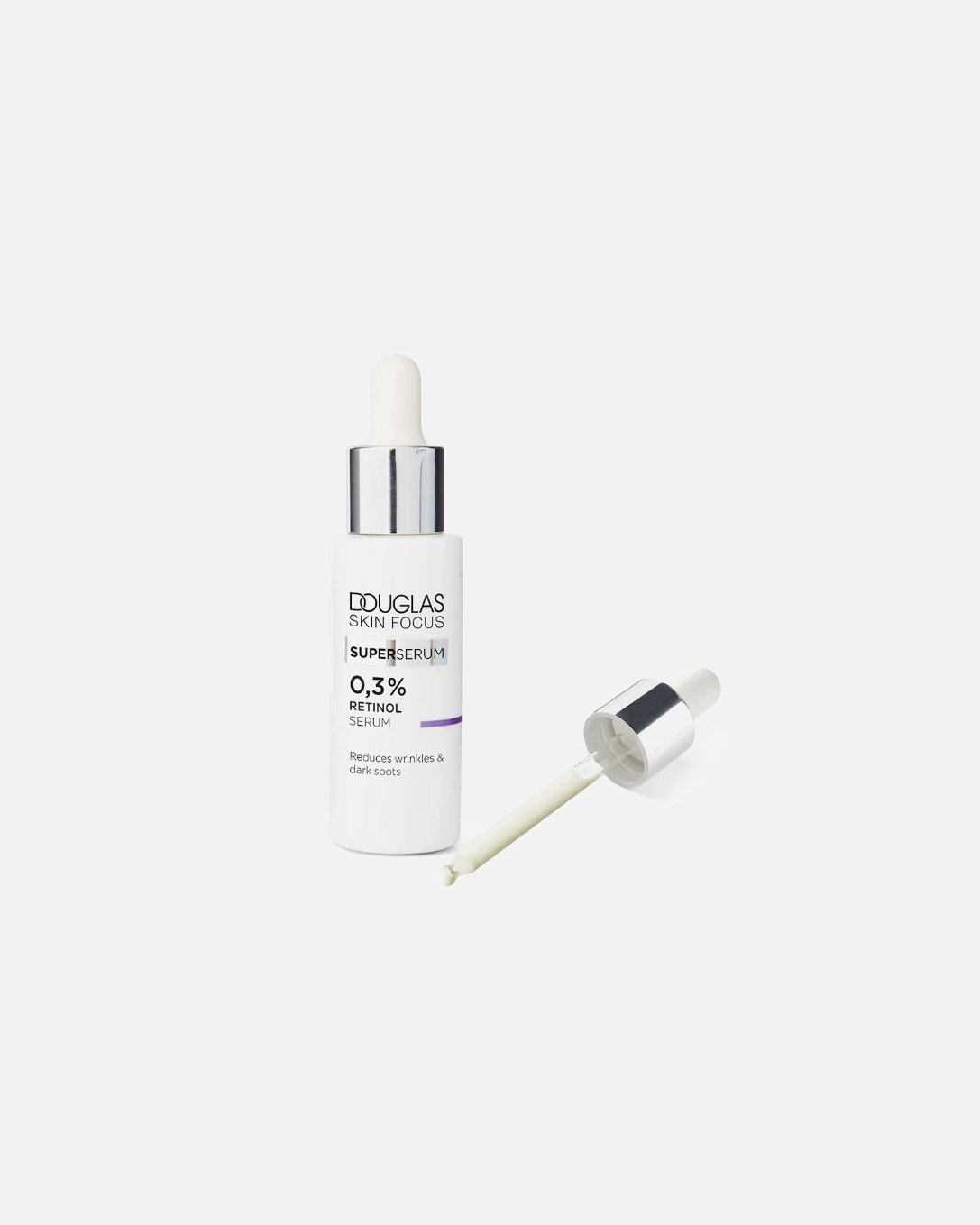 Suero de retinol 30 ml de regalo por la compra de 2 productos de skincare de DNC. Excluidos articulos del Douglas Partner y Click&Collect.