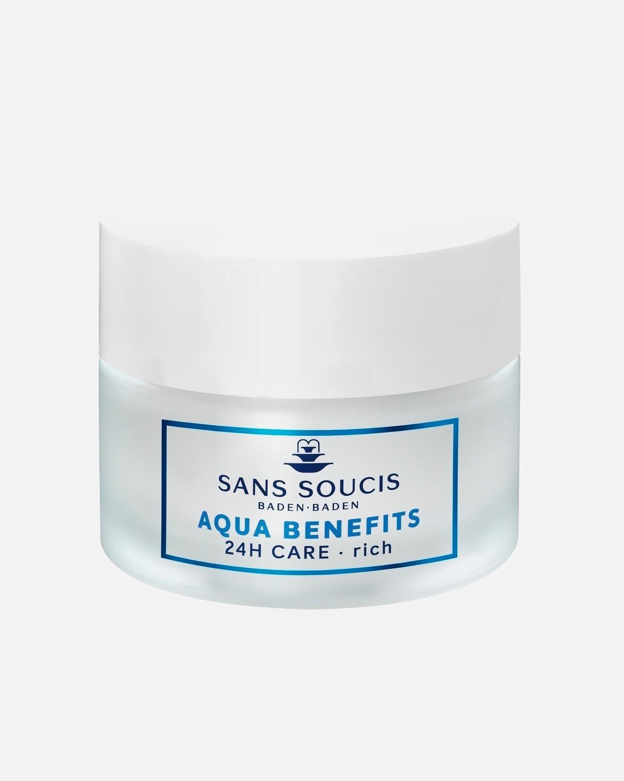 Crema facial para Unisex Sans Soucis Moisture 24h Pflege - ricos 50 ml