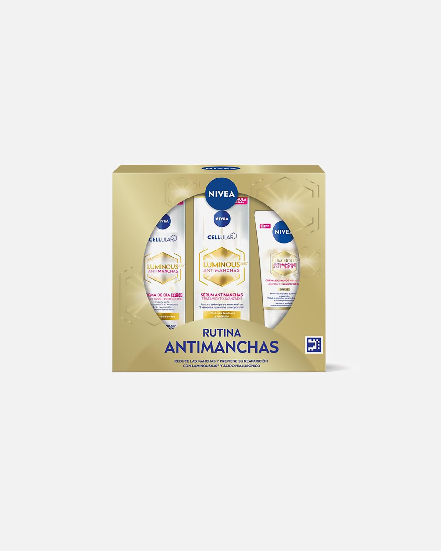 Cofre higiene personal para Unisex NIVEA LUMINOUS RUTINA ANTIMANCHAS XMAS SET 1 Set