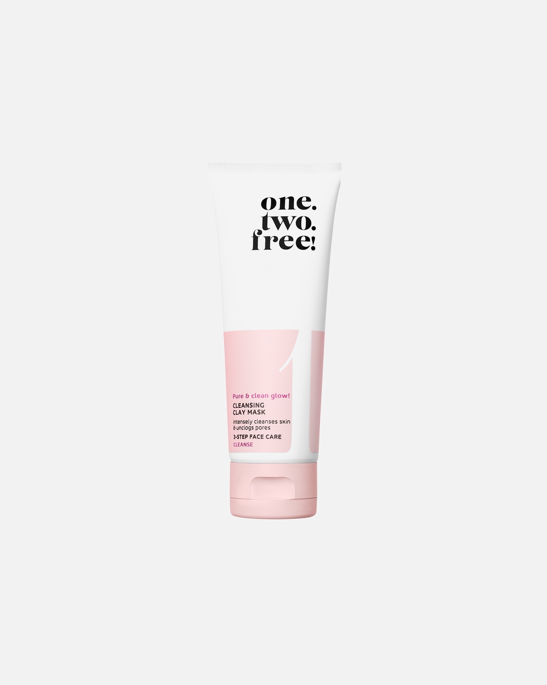Mascarilla de limpieza para Unisex one.two.free! Step 1: Cleaning Cleansing Clay Mask 75 ML