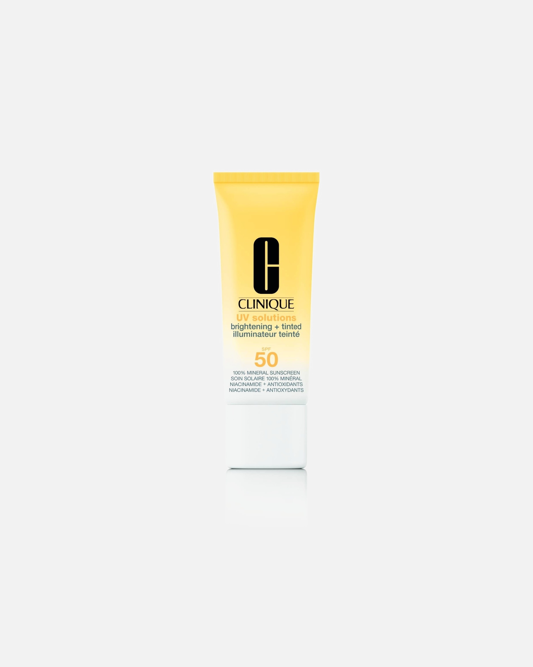 Crema de día con color para Unisex Clinique UV Solutions™ Protector Solar Iluminador con Color SPF 50 MEDIUM DEEP