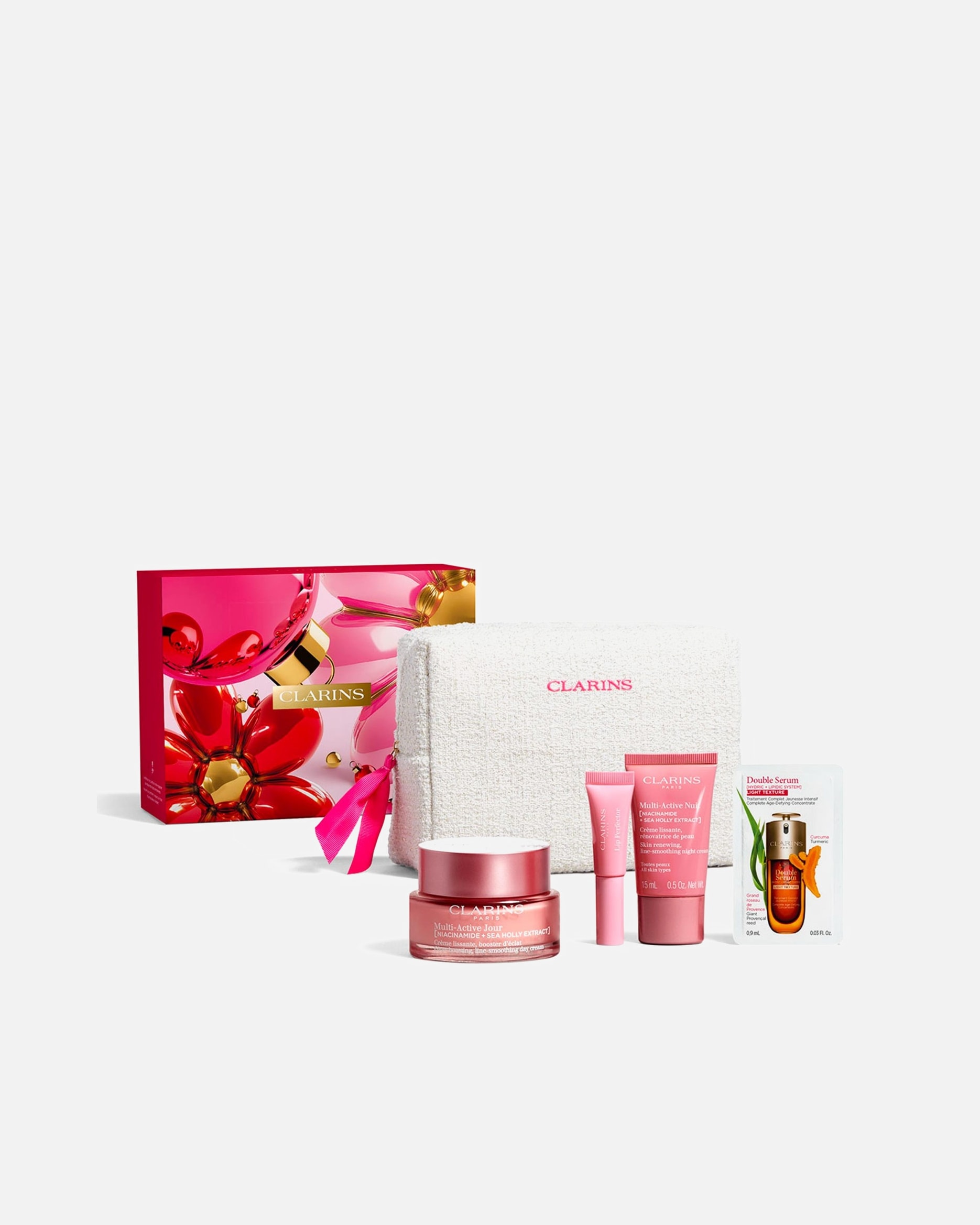 Set de tratamiento facial para Unisex Clarins Multi-Active 30+ Programa Multi-Active 1 Un