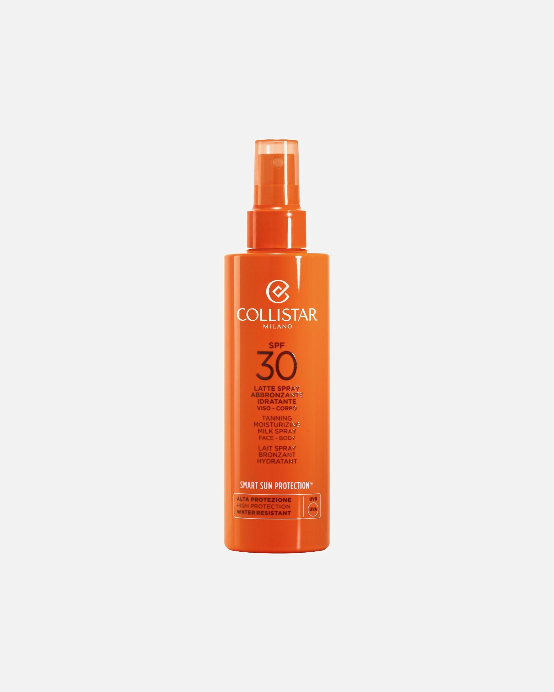 Crema solar para Unisex Collistar Sun Care Leche En Spray Bronceadora Hidratante Spf 30 200 ML