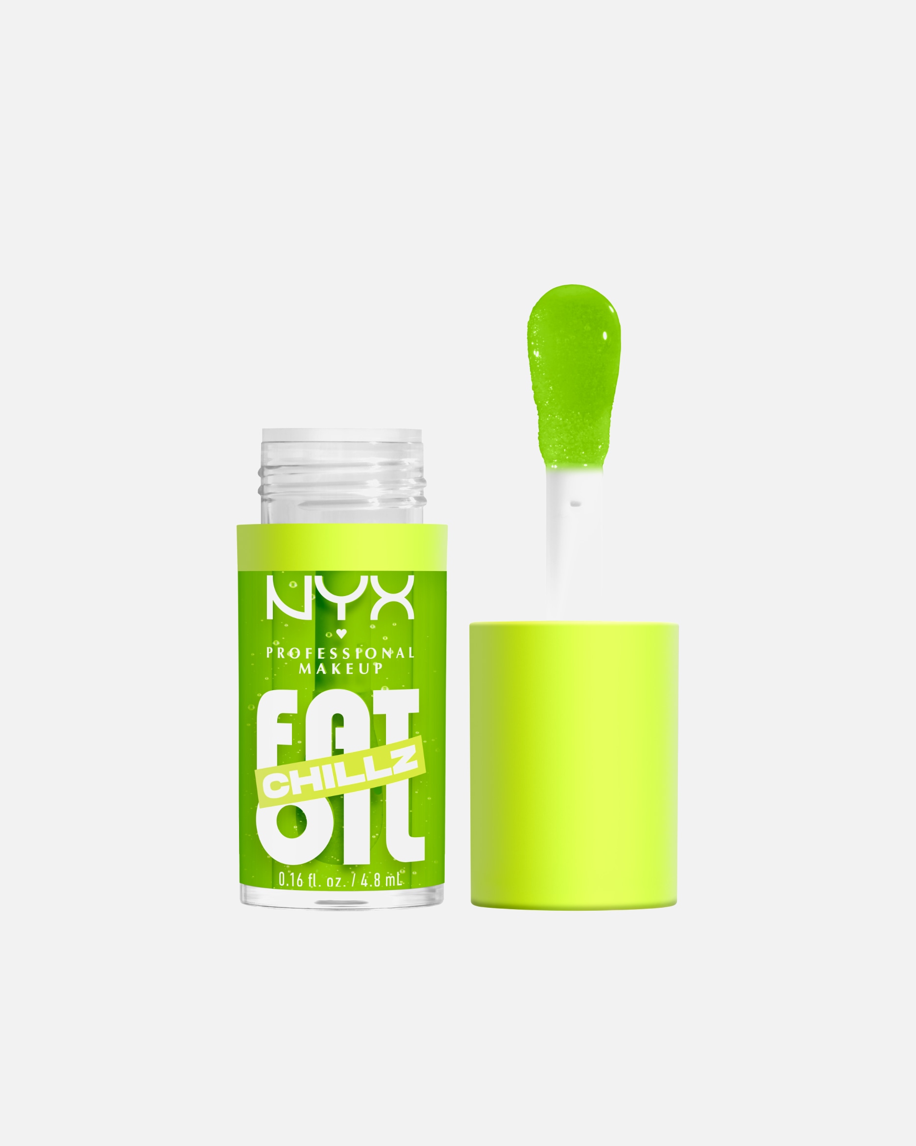 Brillo de labios para Unisex NYX Professional Makeup Fat Oil Chillz Kiwi Freezie