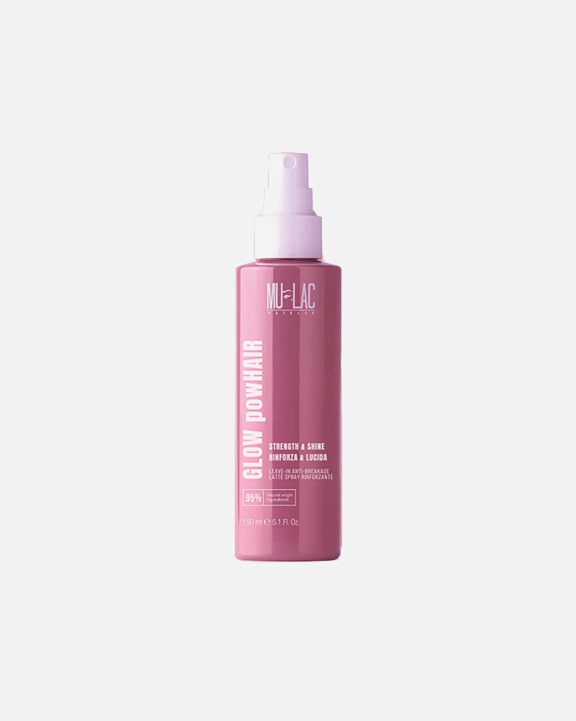 Laca capilar para Unisex MULAC GLOW powHAIR STRENGHT & SHINE - LEAVE-IN ANTI-BREAKAGE 150 ml