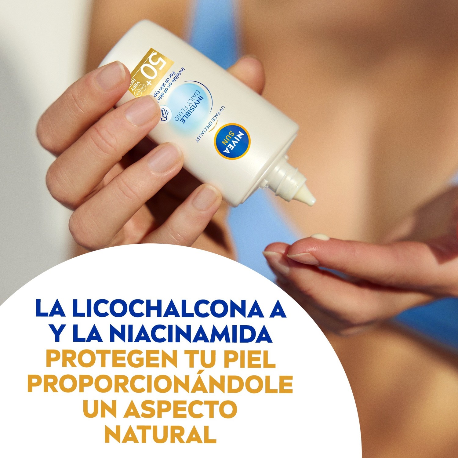 NIVEA NIVEA SUN Fluido Diario Invisible FPS 50+ Crema solar