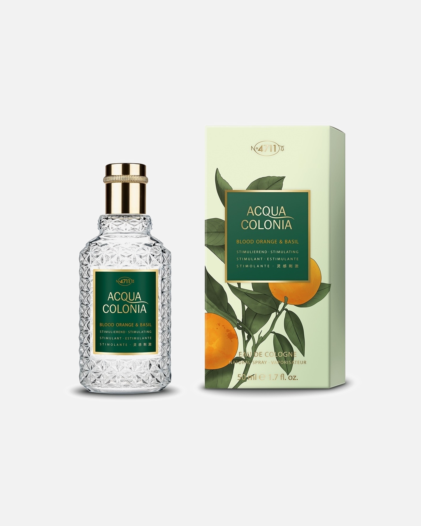Eau de Cologne para Unisex 4711 Acqua Colonia Blood Orange & Basil Blood Orange and Basil 50 ml